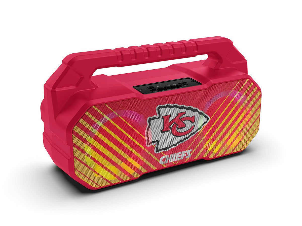 Soar Nfl Wireless Boombox Speaker, Kansas City Chiefs