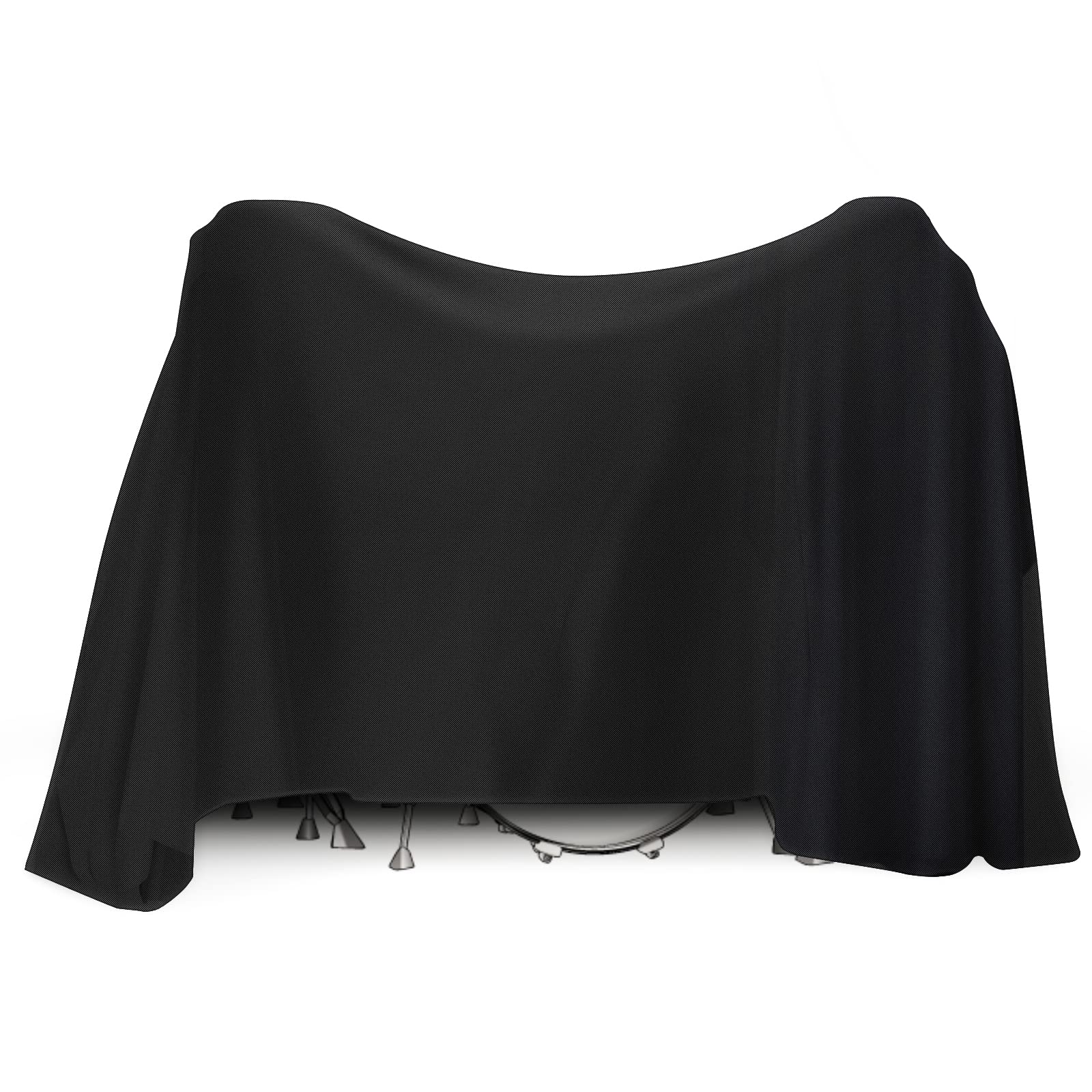 Drum Set Dust Cover With Sewn-in sewn-in weighted corners Windproof Drum Kit Cover for Outdoor Musical Instruments (78 x 98 inch