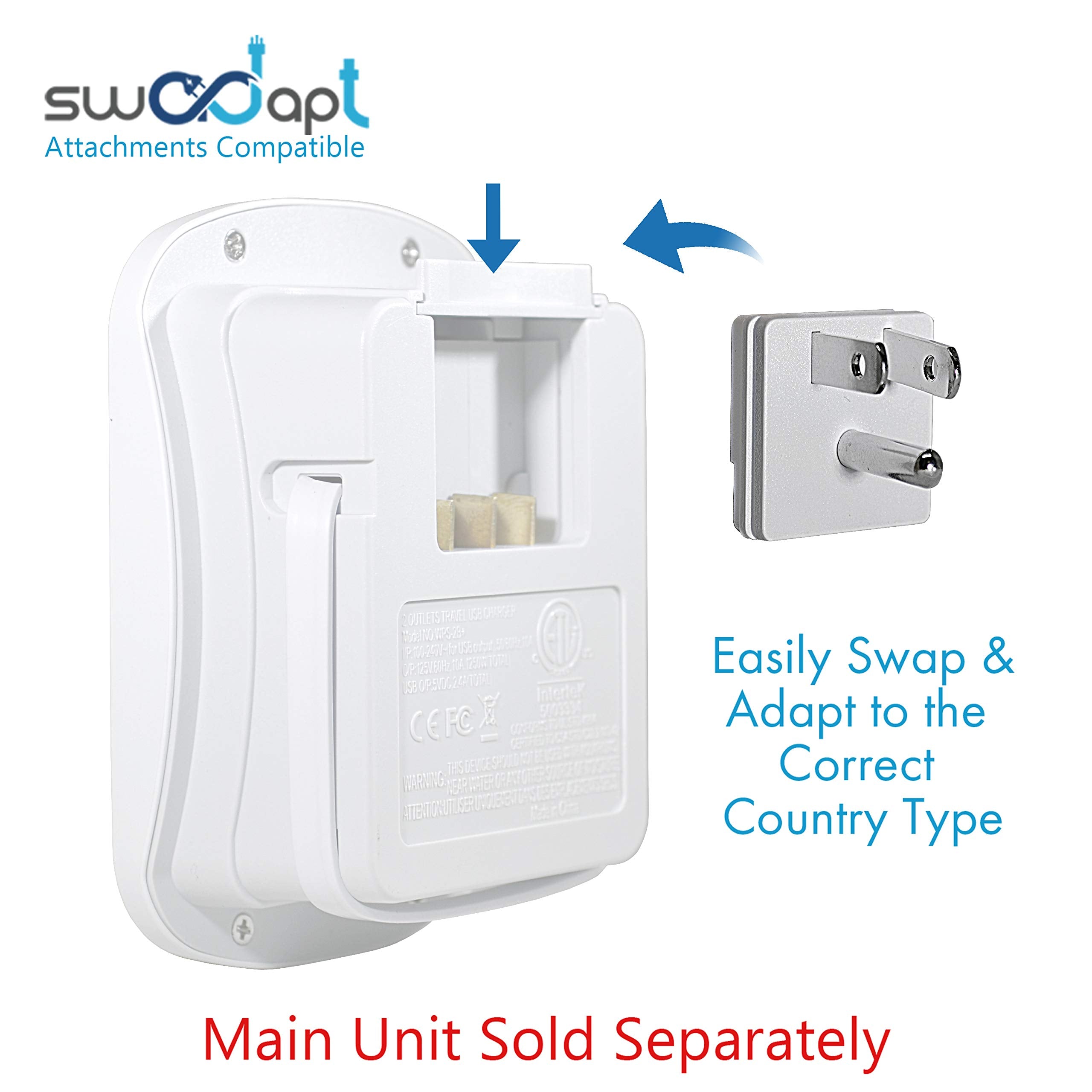 Ceptics Swadapt Type I Attachment Only   Works With Ceptics Swadapt Compatible Devices   Actual Unit Sold Separately (Swadapt 16