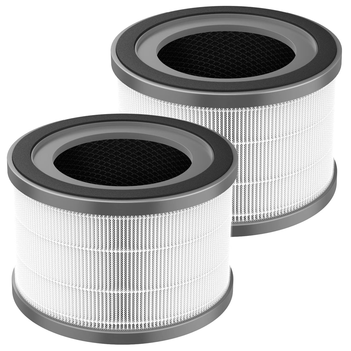 2 Pack Vista 200 Replacement Filter Compatible With Levoit Vista 200 Air Purifier, 3 In 1 H13 True Hepa Filter Replacement, Fit