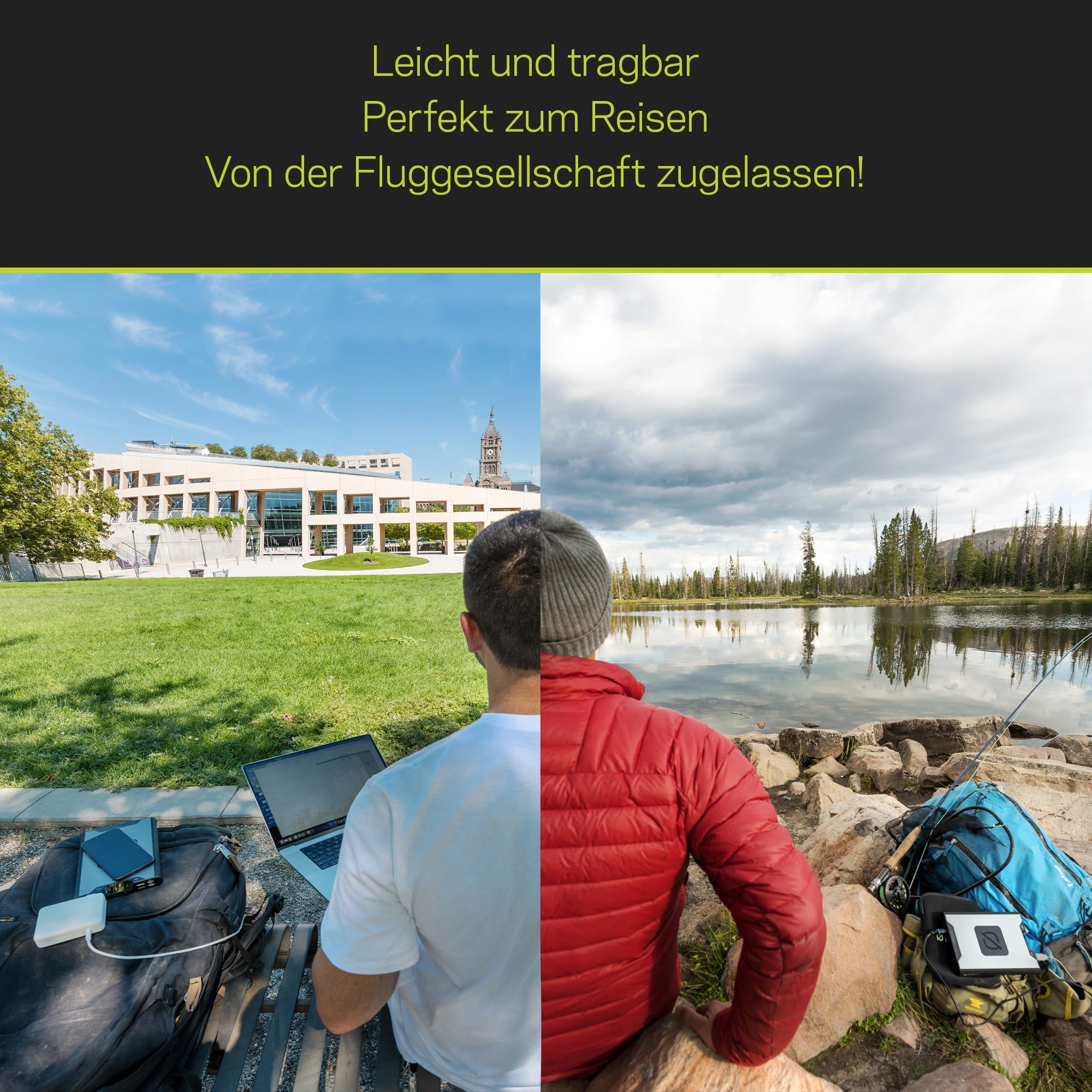 Goal Zero Sherpa 100Pd Wireless Portable Power Bank 100W Usb-C Power Delivery 25600Mah (4Th Generation)