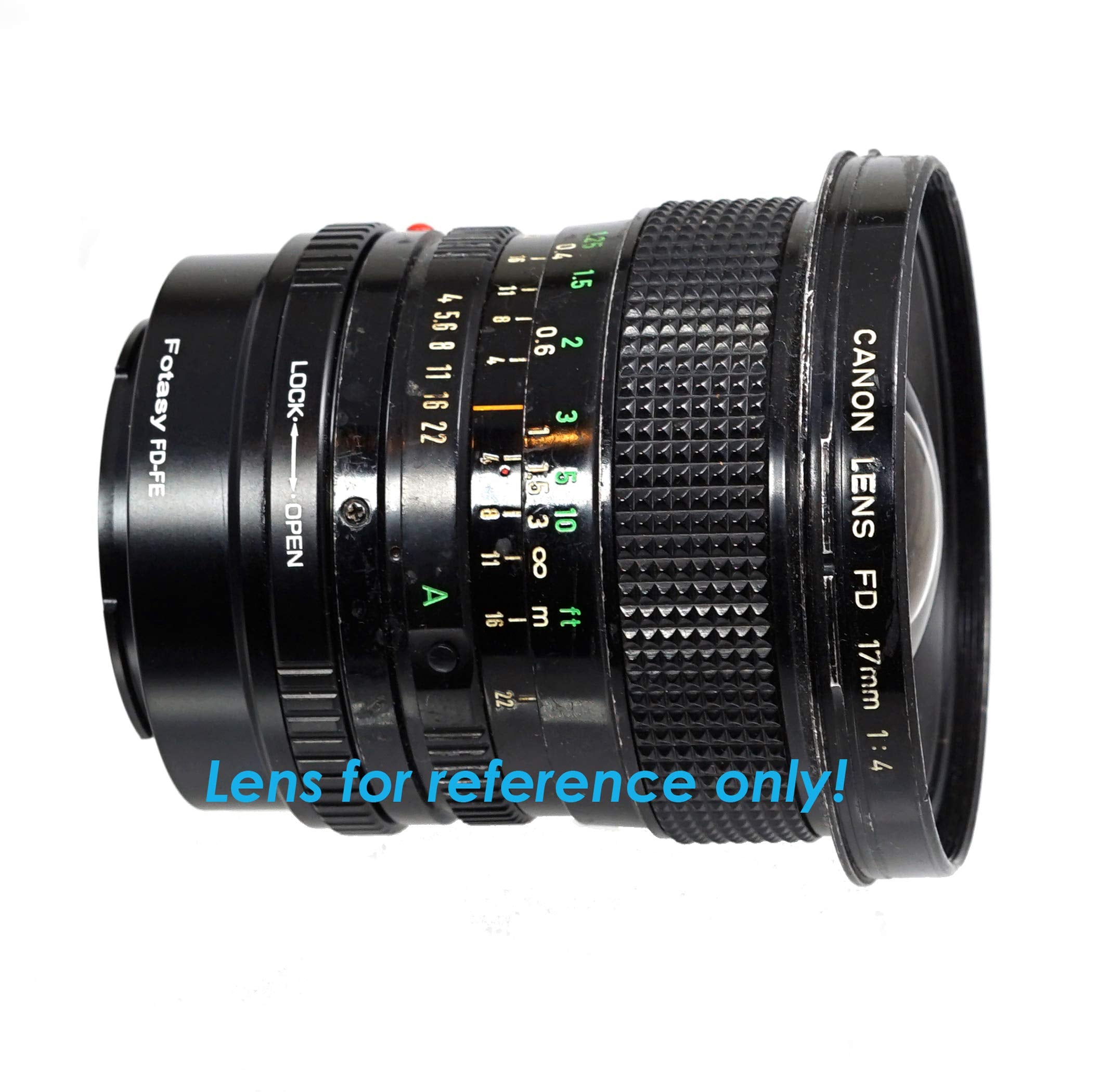 Fotasy Fd Lens To E Mount Adapter, Cannon Fd E Mount, Fd Lens To E, Compatible With Sony Mirrorless A7 A7R A7S Ii Iii Iv A9 A7C