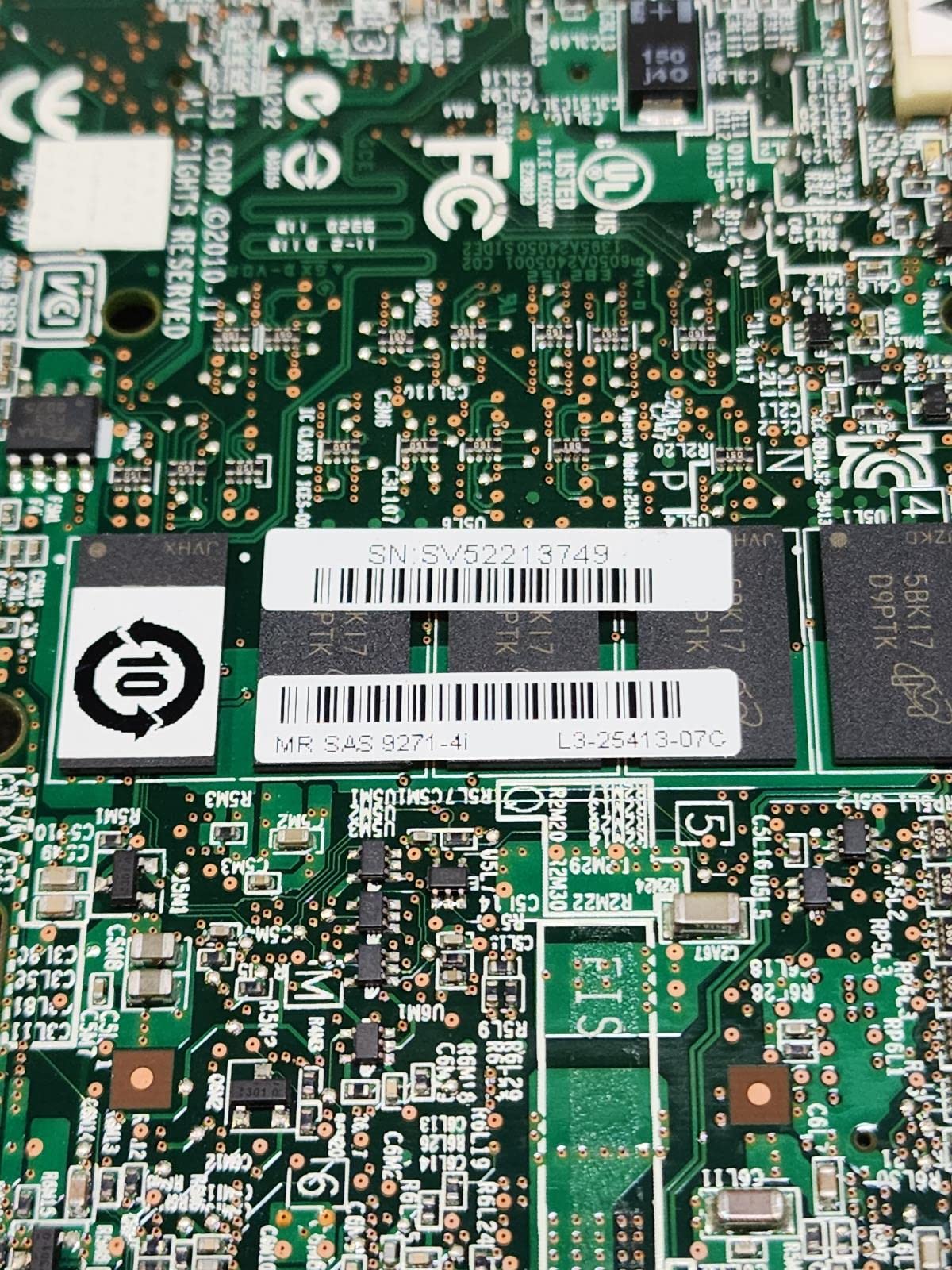 Lsi Logic Megaraid Sas 9271 4I Storage Controller Lsi00328