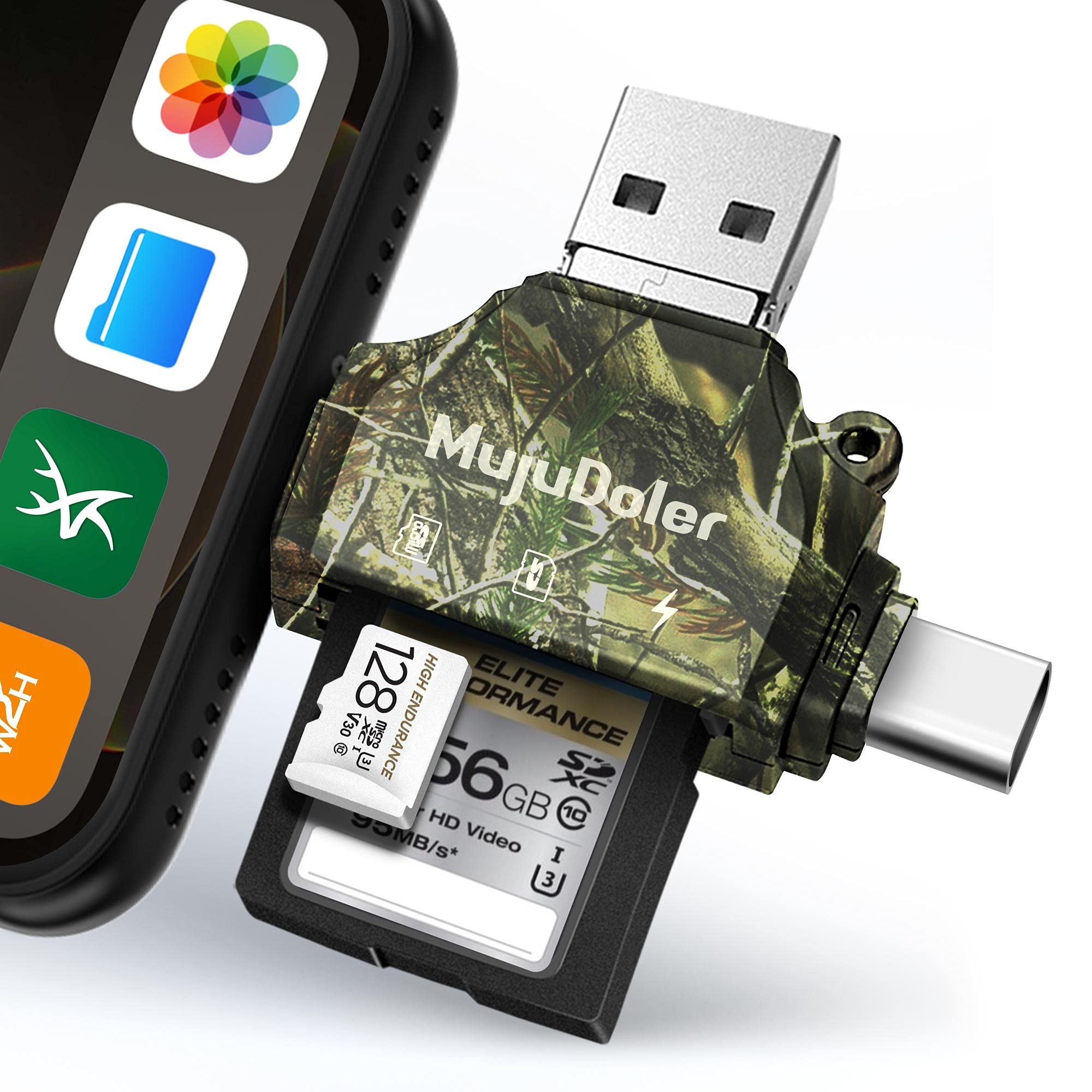 Sd Card Reader Trail Camera Viewer Mujudoler Sd Card Reader For Iphone Ipad, Game Camera Card Reader Hunting Trail Camera Viewer
