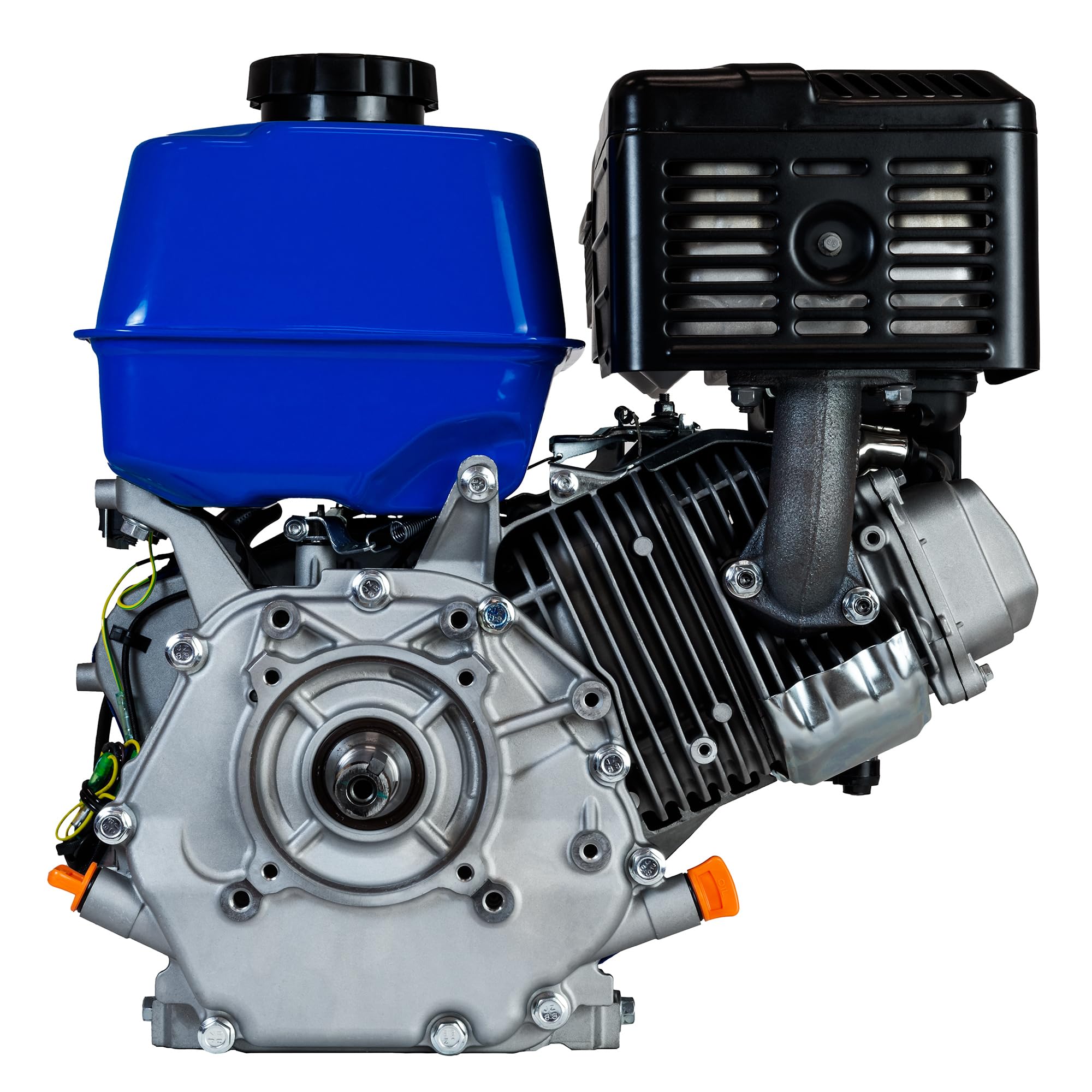 Duromax Xp20Hp 500Cc 1 Inch Shaft Recoil Start Gas Powered Engine, Blue
