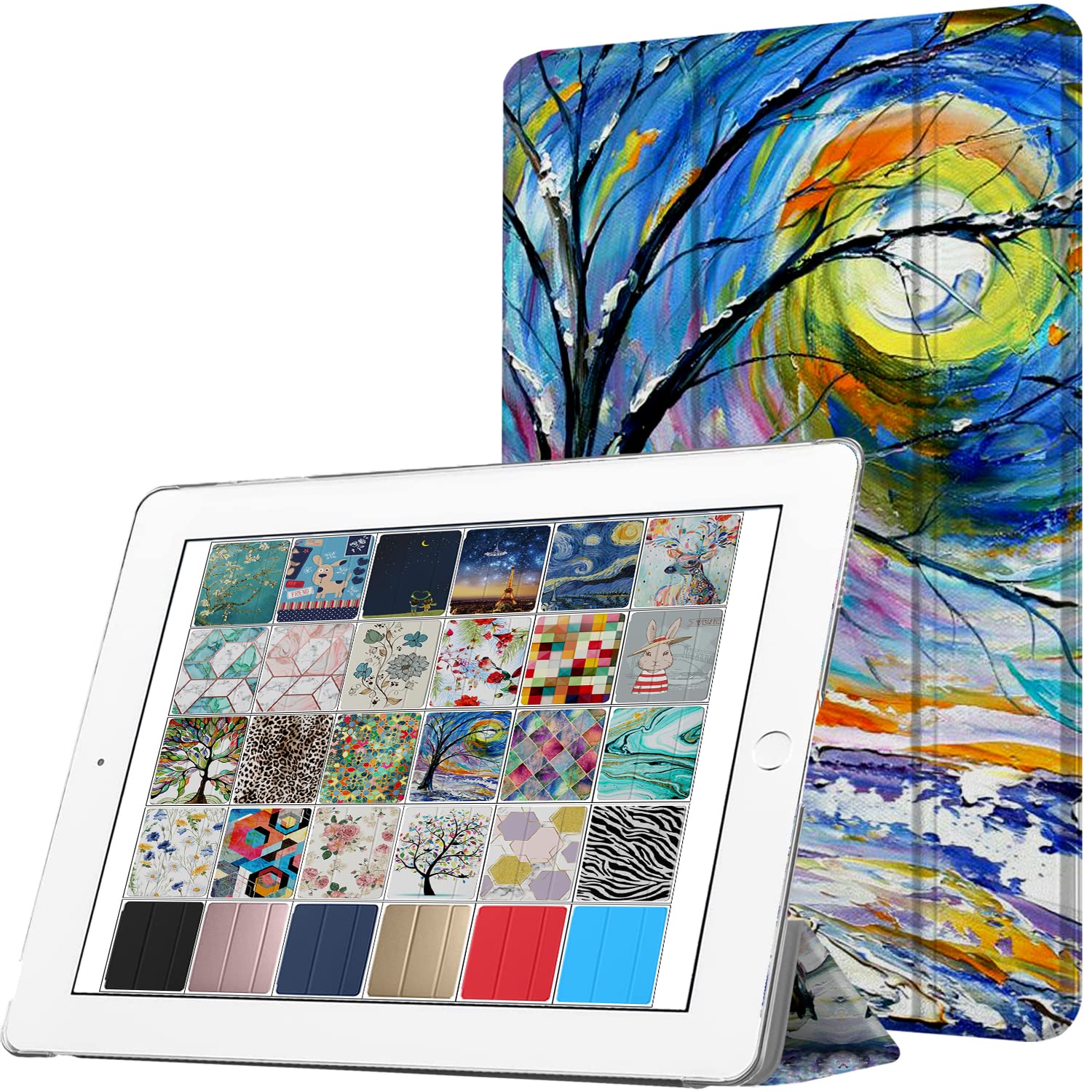Durasafe Cases For Ipad Mini 5Th Gen 2019 7.9 Inch [ Mini 5 ] A2133 A2124 A2126 Muxh2Ll/A Muxf2Ll/A Muxg2Ll/A Printed Slim Light