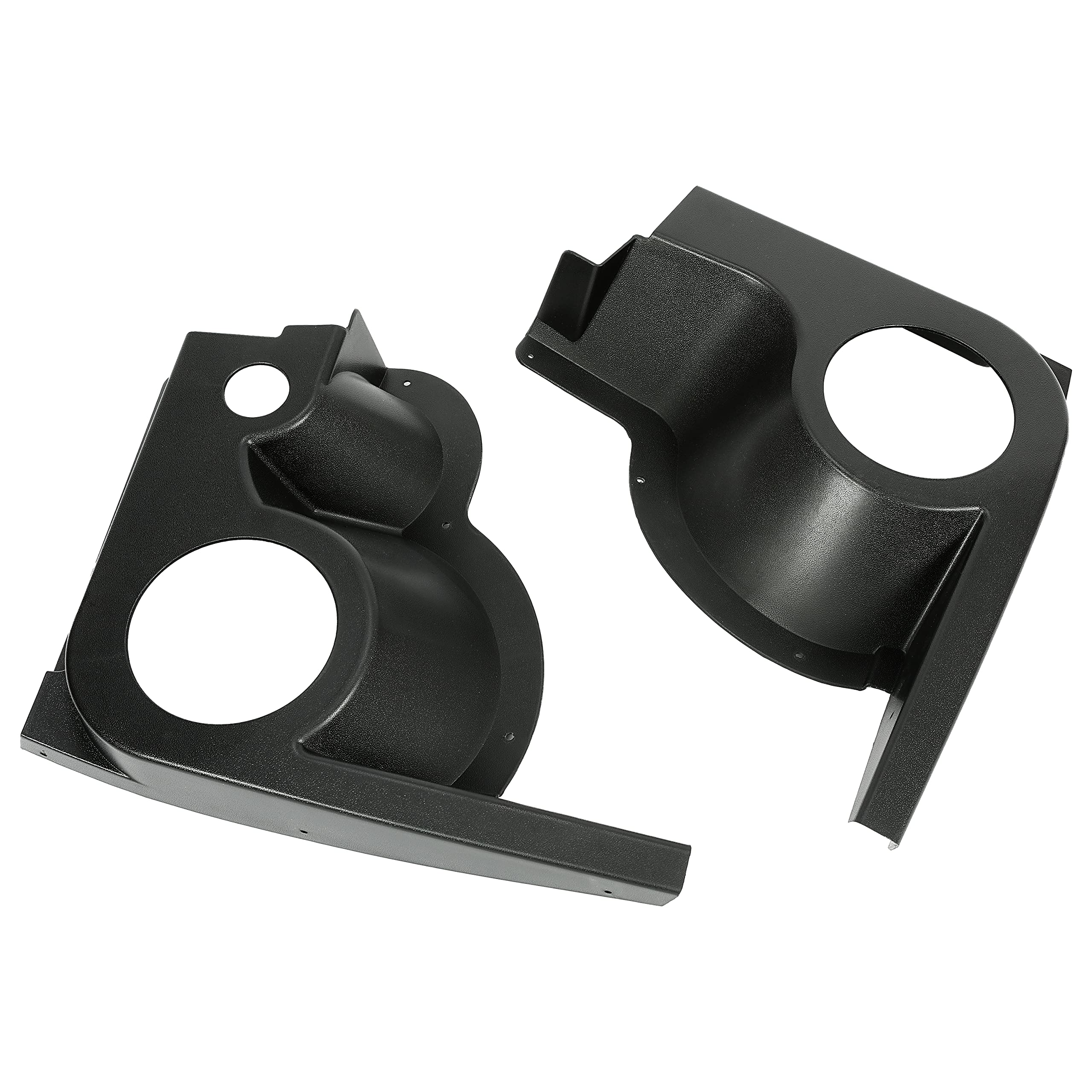 Kuafu Speaker Pods Compatible With 1994 2023 Ezgo Txt Replacement For 627153 Golf Cart Black Texture Pair Abs Speaker Stands