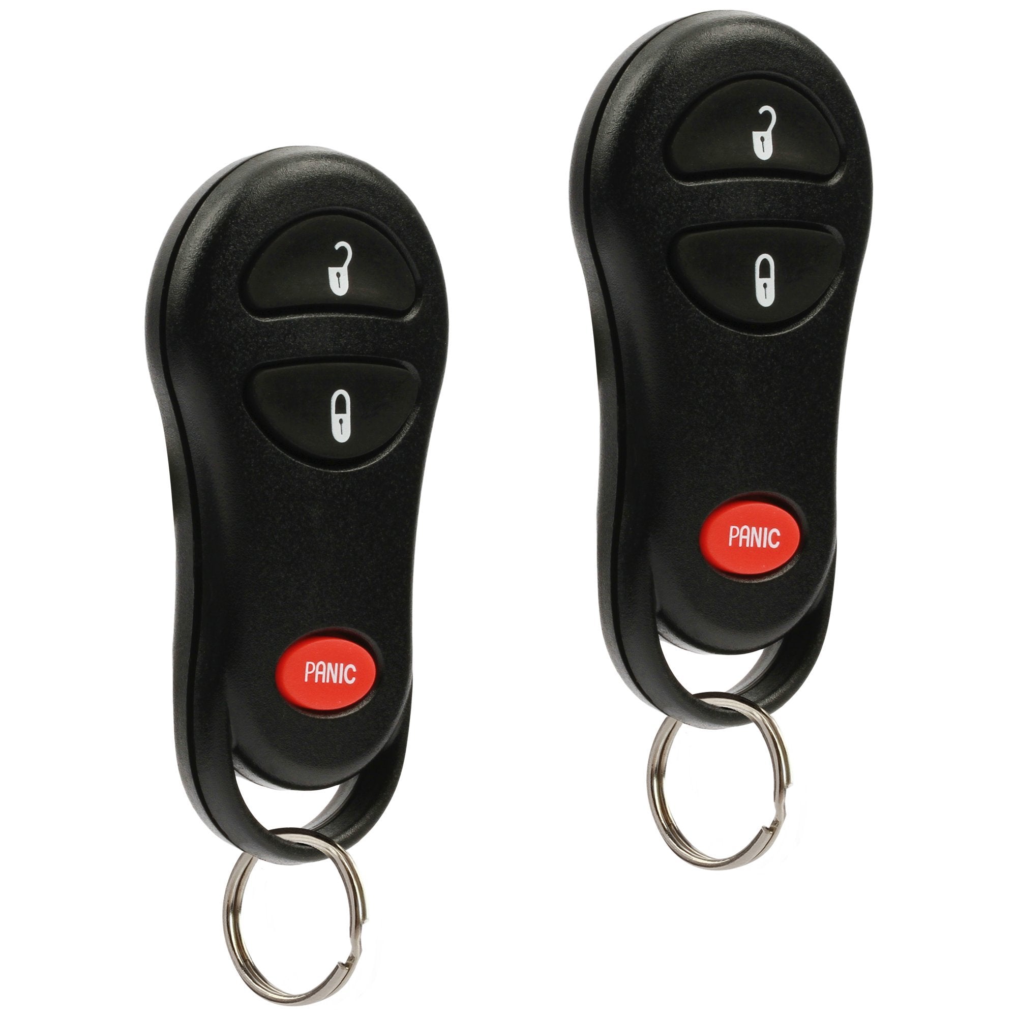 Car Key Fob Keyless Entry Remote Fits Dodge 1999 2002 Ram / 1999 2000 Dakota / 1999 2000 Durango (Gq43Vt9T, 56045497), Set Of 2