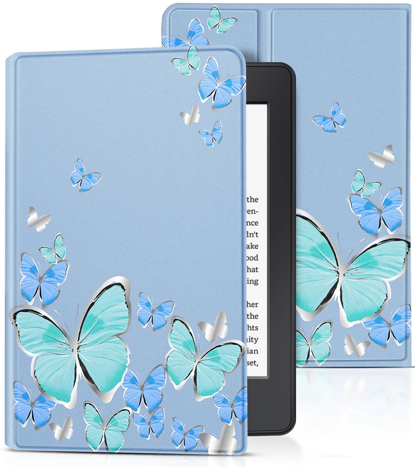 Uppuppy For Kindle Paperwhite 11Th Generation Case 6.8 Inch 2021 / Paperwhite Signature Edition Cute Women Girls Butterfly Teen