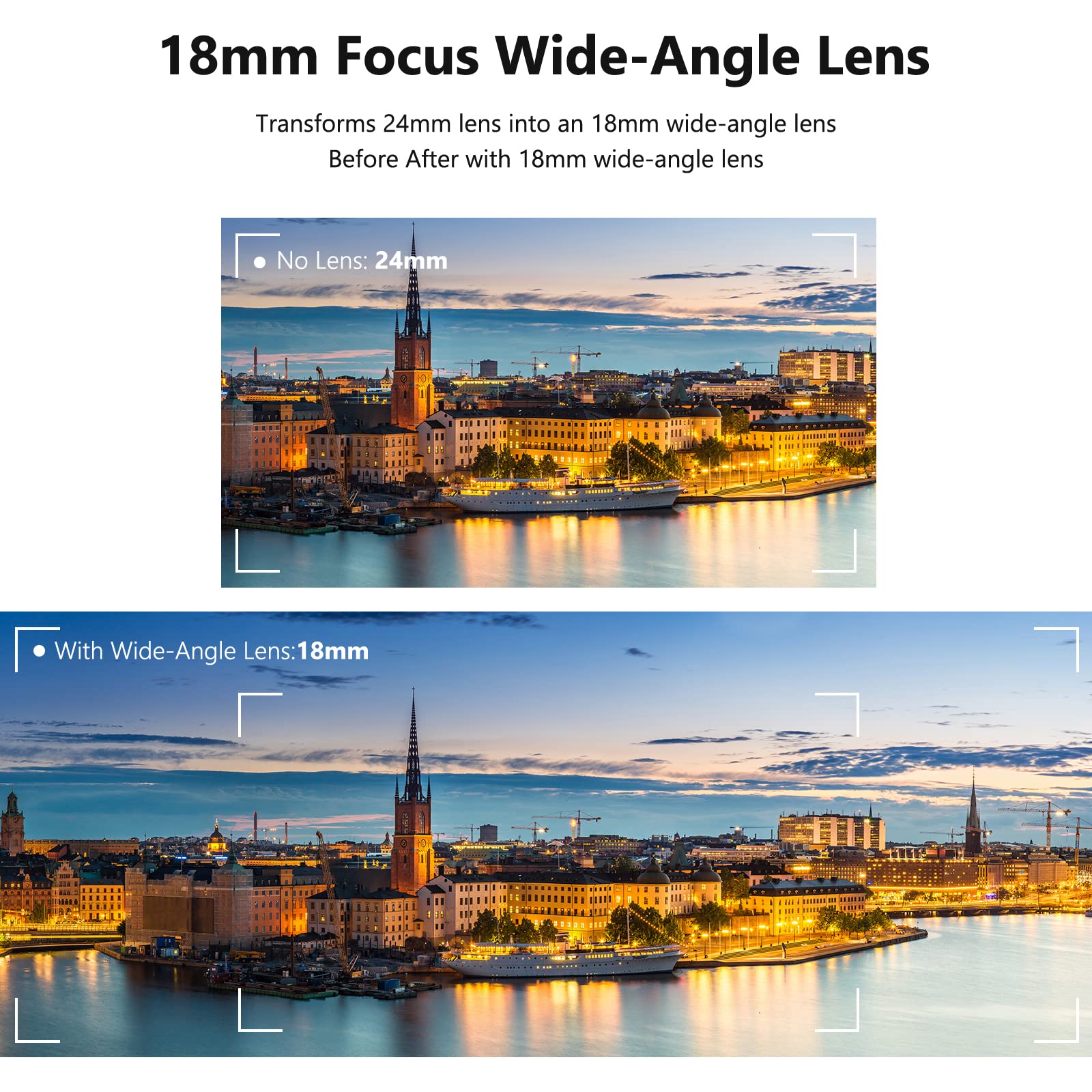 Neewer Wide Angle Lens Compatible With Sony Zv1 Camera, 2 In 1 18Mm Hd Wide Angle & 10X Macro Additional Lens With Extension Tub