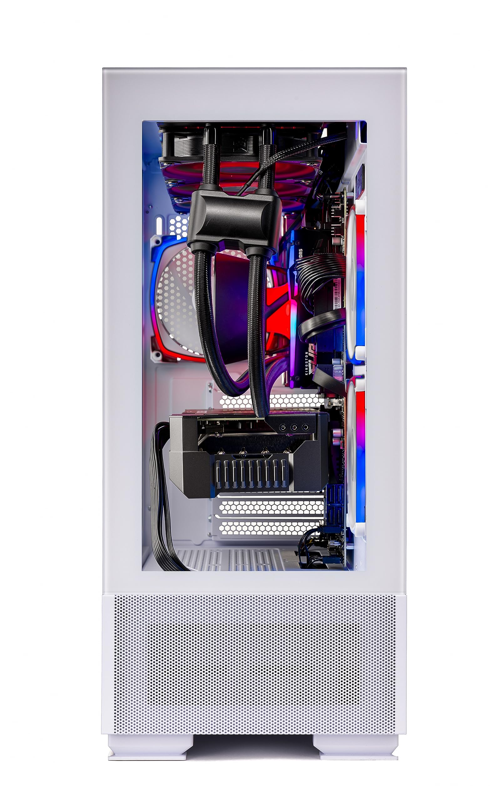 Skytech Azure Gaming Pc Desktop, Intel I7 14700F 2.1 Ghz (5.3Ghz Turbo Boost), Nvidia Rtx 4070 Super 12Gb, 1Tb Gen4 Ssd, 32Gb Dd