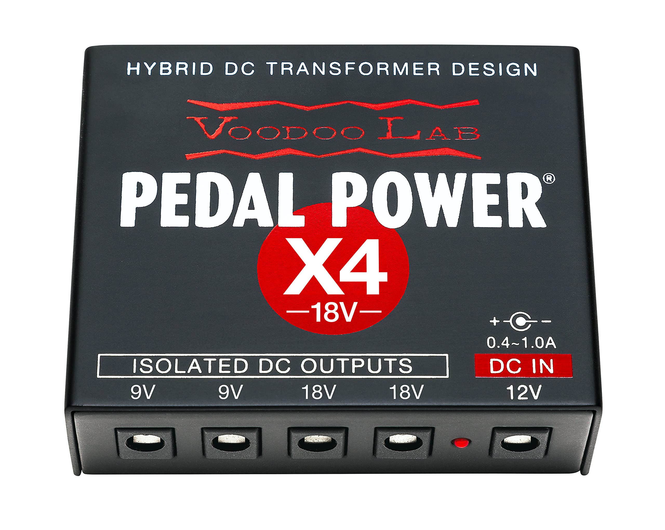 Voodoo Lab Pedal X4 18 Volt Isolated Power Supply (Ppx4 18V)
