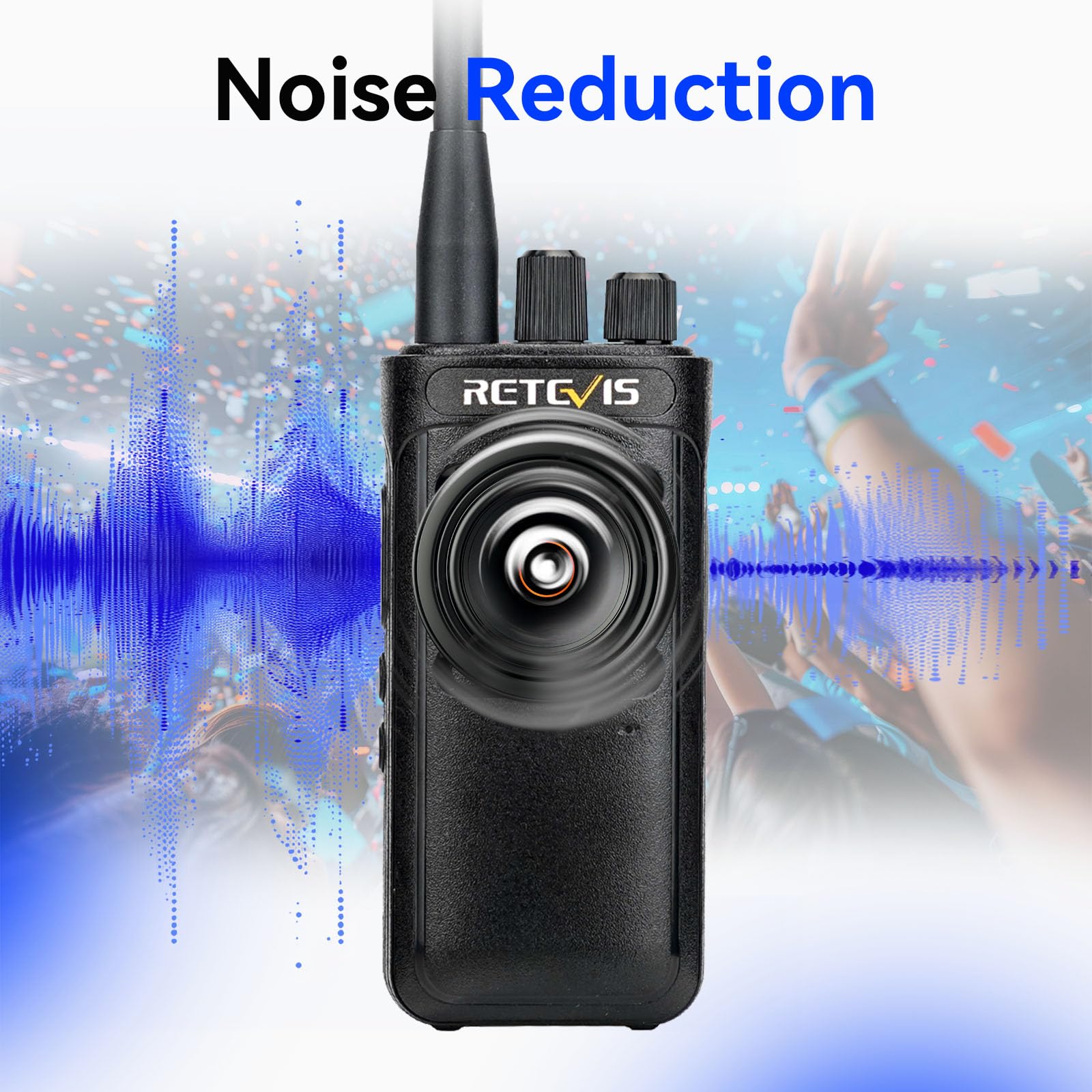 Retevis Rb85 2 Way Radio For Adults Long Range,High Power Professional Walkie Talkies With Earpiece,Rechargeable Two Way Radios,