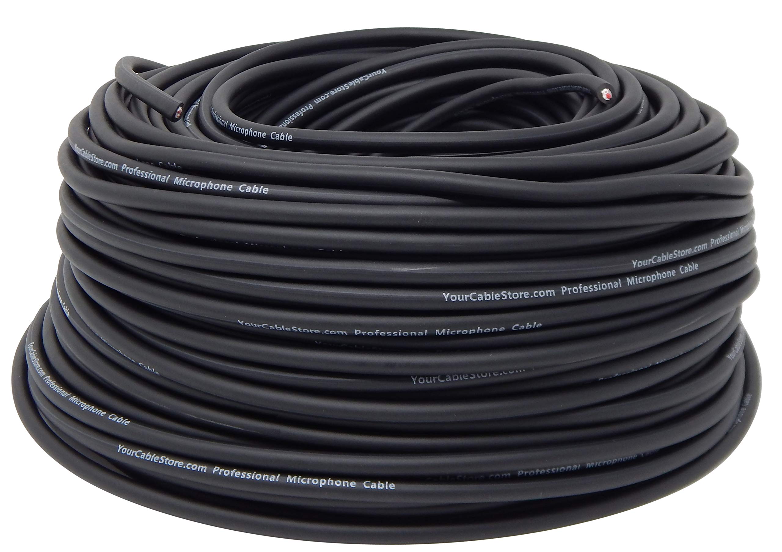 Your Cable Store Diy Make Your Own Custom Length Xlr Cable Kit 250 Ft Of 28 Awg Balanced Xlr Cable, 12 Xlr Male Connectors And 1