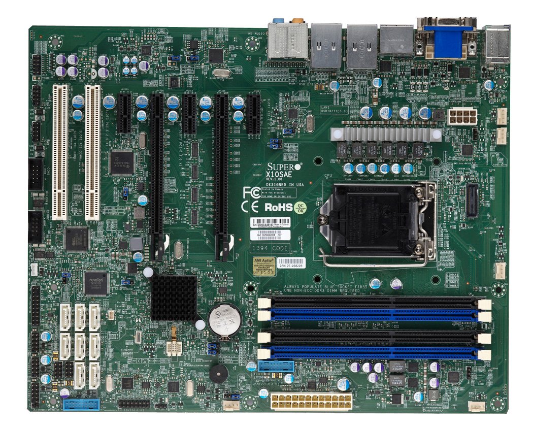 Supermicro Atx Ddr3 1600 Lga 1150 Motherboards X10Sae O