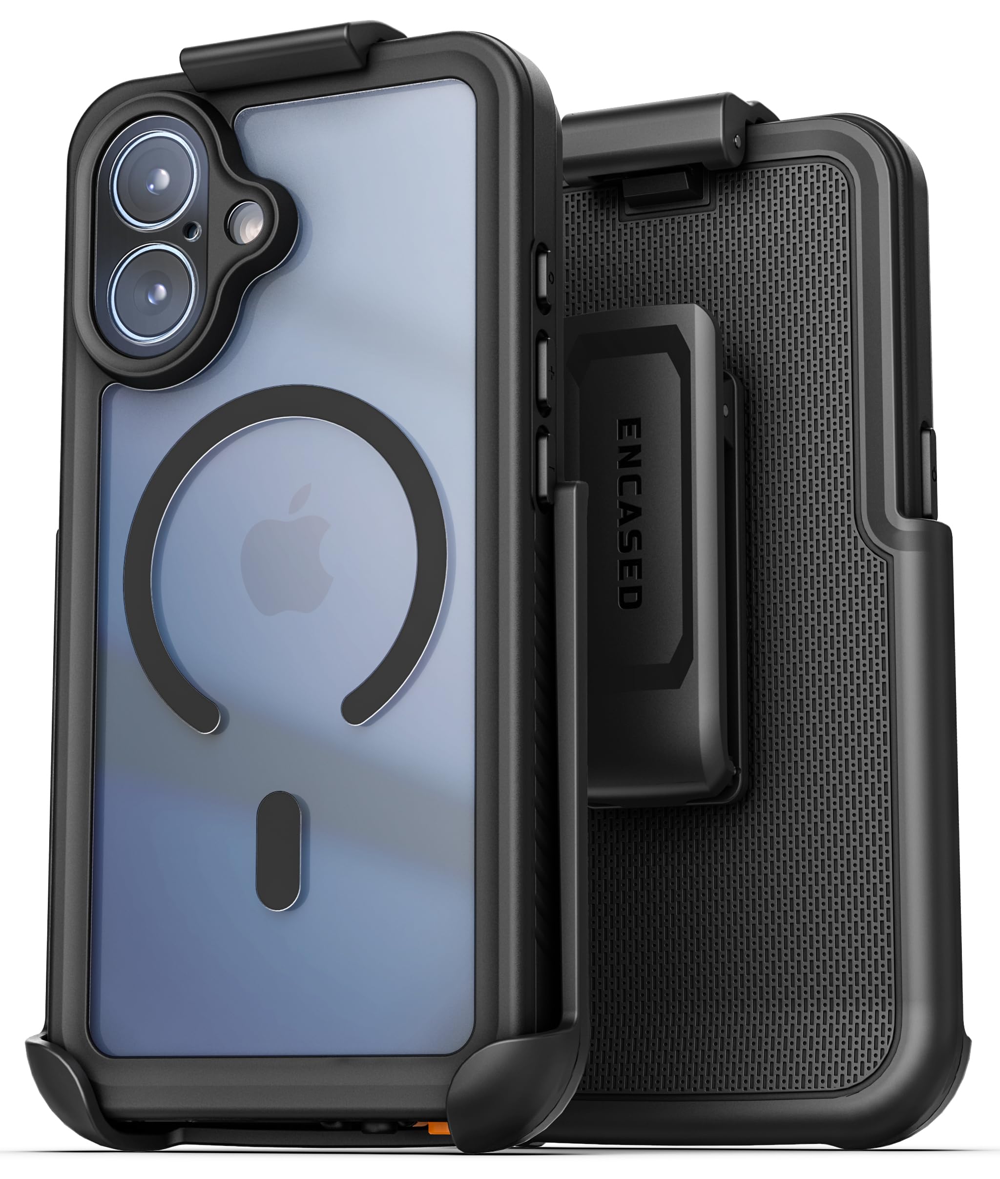 Encased Waterproof Case for iPhone 17 with Belt Clip - IP-68 Full-Body Protection with Camera Control Button and Port Covers [Mi