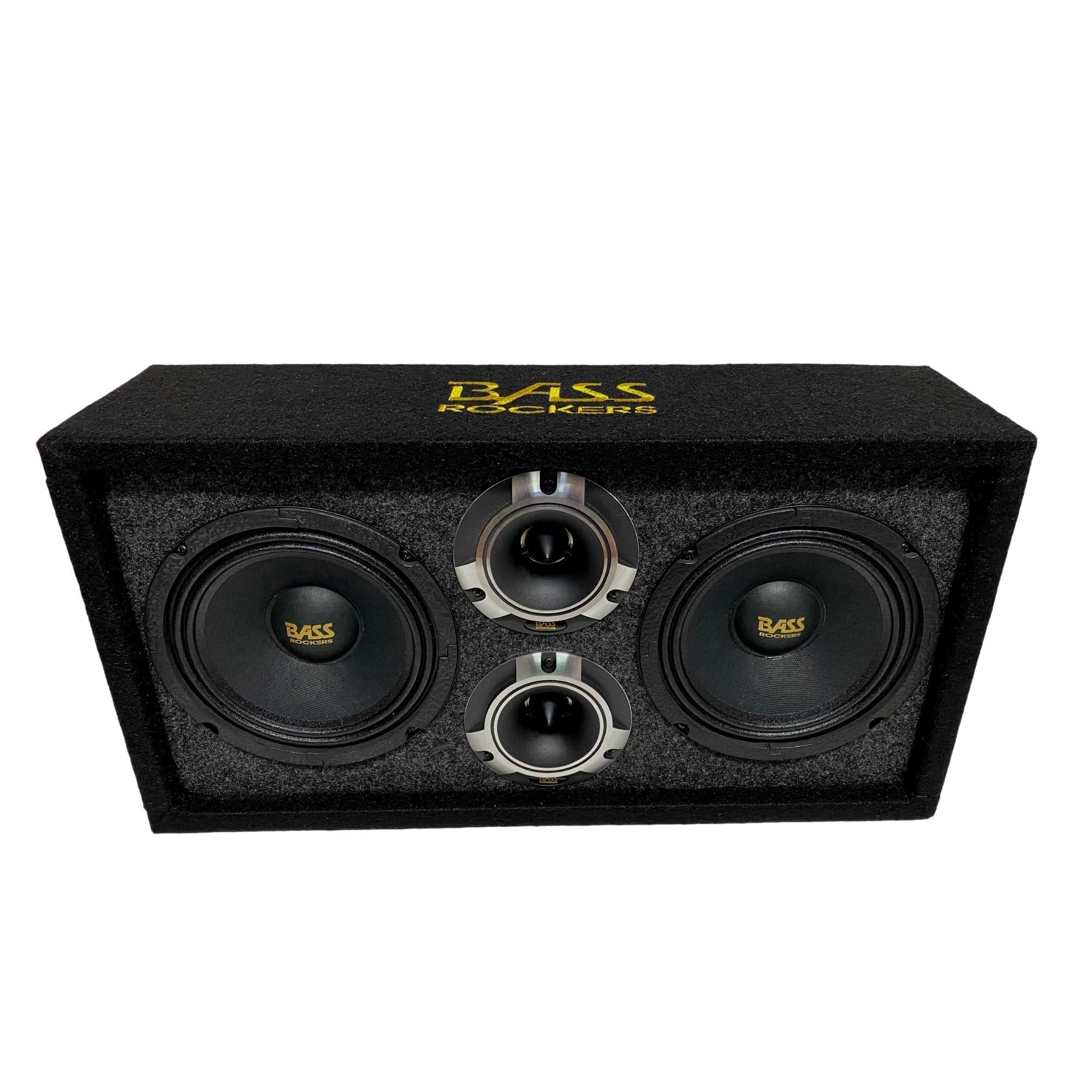 Bass Rockers 6.5'' Loaded Chuchera Box With 6.5'' Outdoor Home & Speakers & Tweeters 800W   Best For Car Utv, Atv, Camper, Dj, P