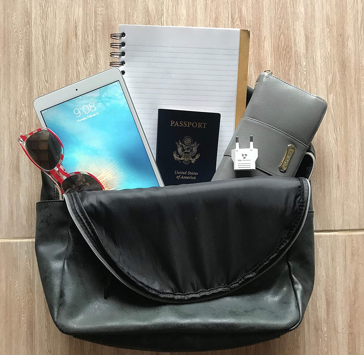 United States To Greece Travel Power Adapter To Connect North American Electrical Plugs To Greek Outlets For Cell Phones, Tablet