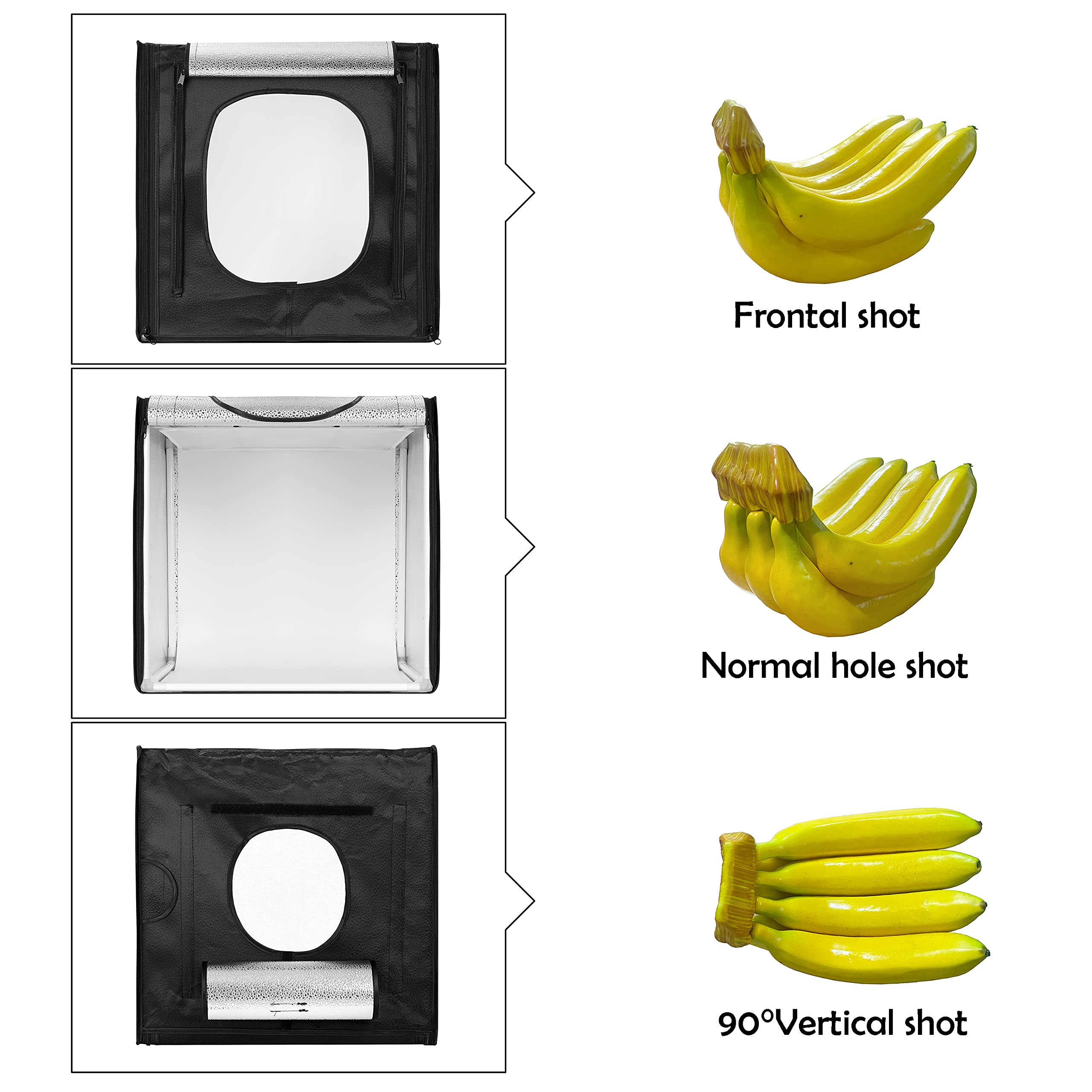 Finnhomy Professional Portable Photo Studio Photo Light Studio Photo Tent Light Box Table Top Photography Shooting Tent Box Ligh