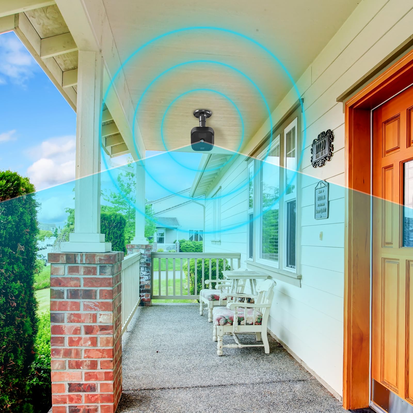 Blink Outdoor Camera Mounts 5 Pcs (3Rd Gen),Weatherproof Protective Housing Cases With Blink Sync 2 Module Outlet Mount For Blin