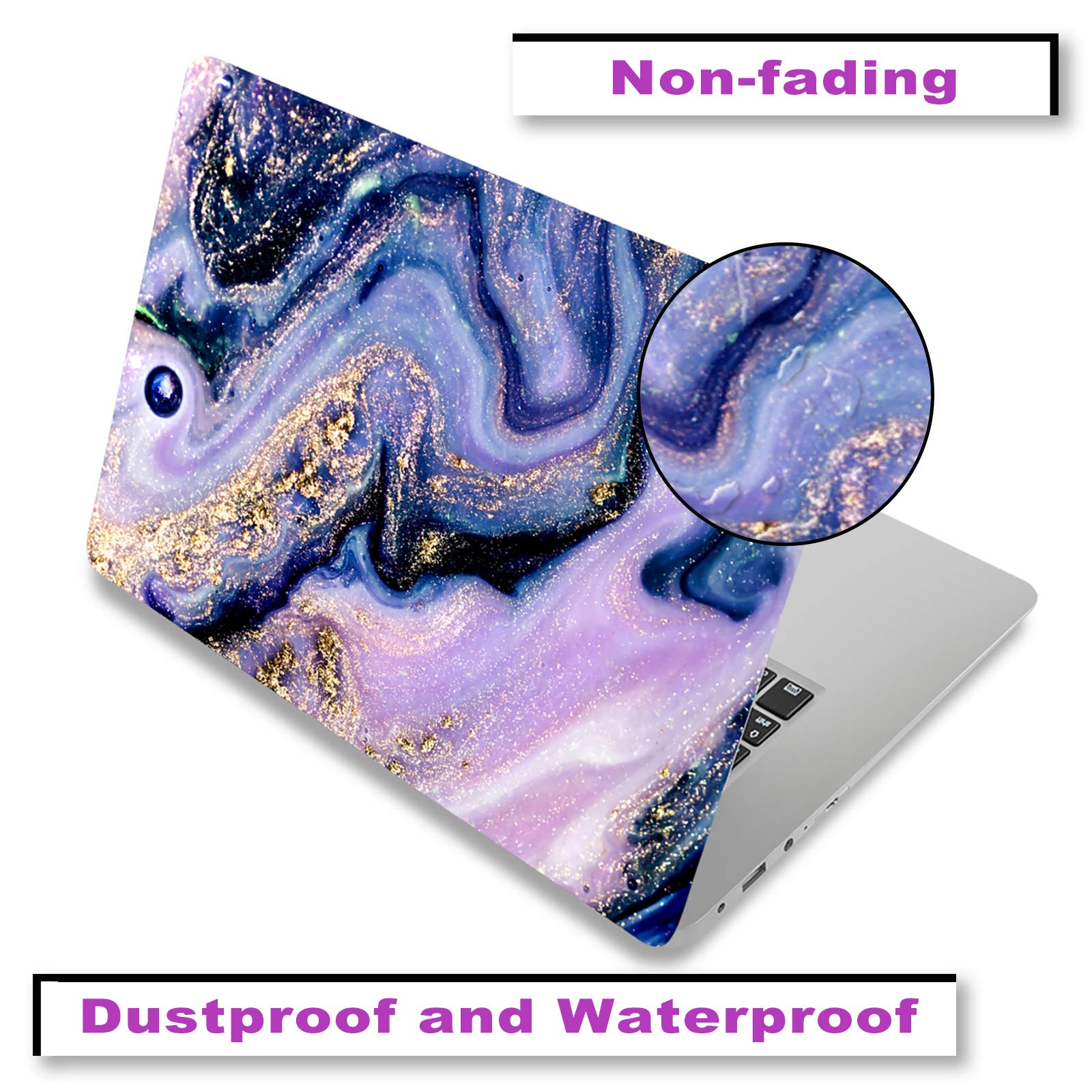 Artso Laptop Skin Sticker Decal,16.5    17    17.3 Inch Laptop Universal Netbook Pc Notebook Vinyl Reusable Skin Sticker Cover A