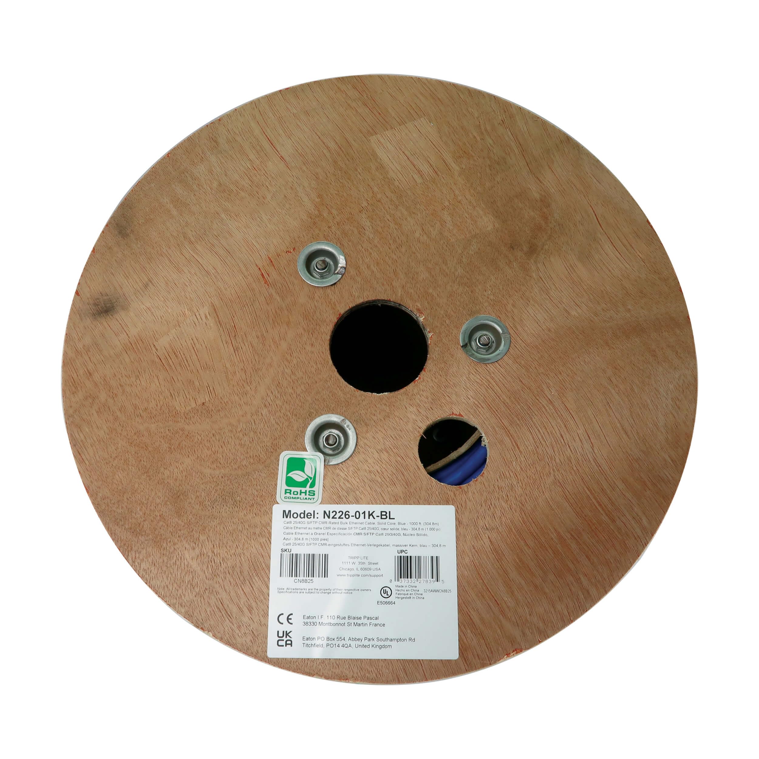 Cat8 Bulk Cable 25G 40G 1000Ft