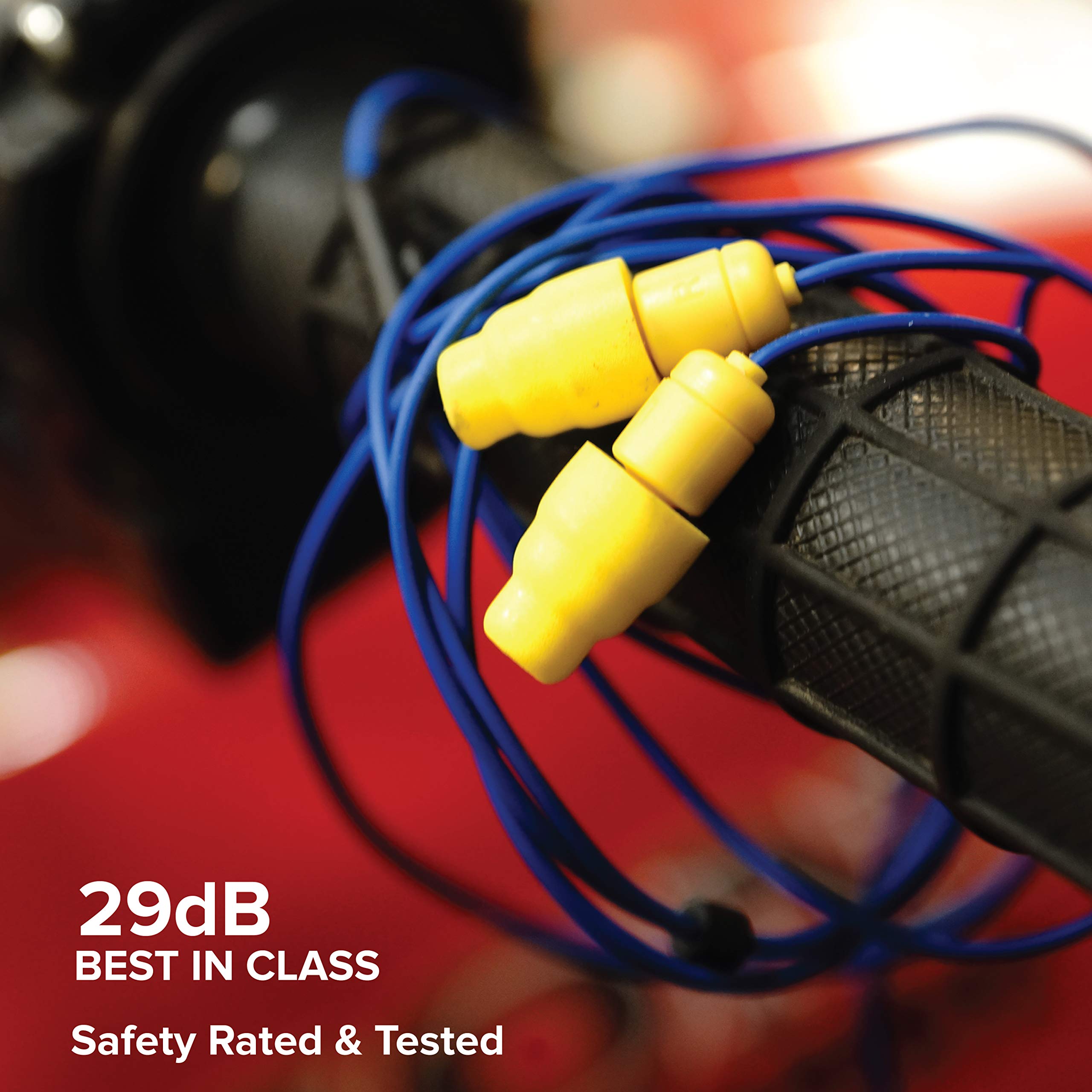 Plugfones Guardian Plus, Earplugs With Audio, 26 Db Nrr, Noise Isolating Mic And Controls