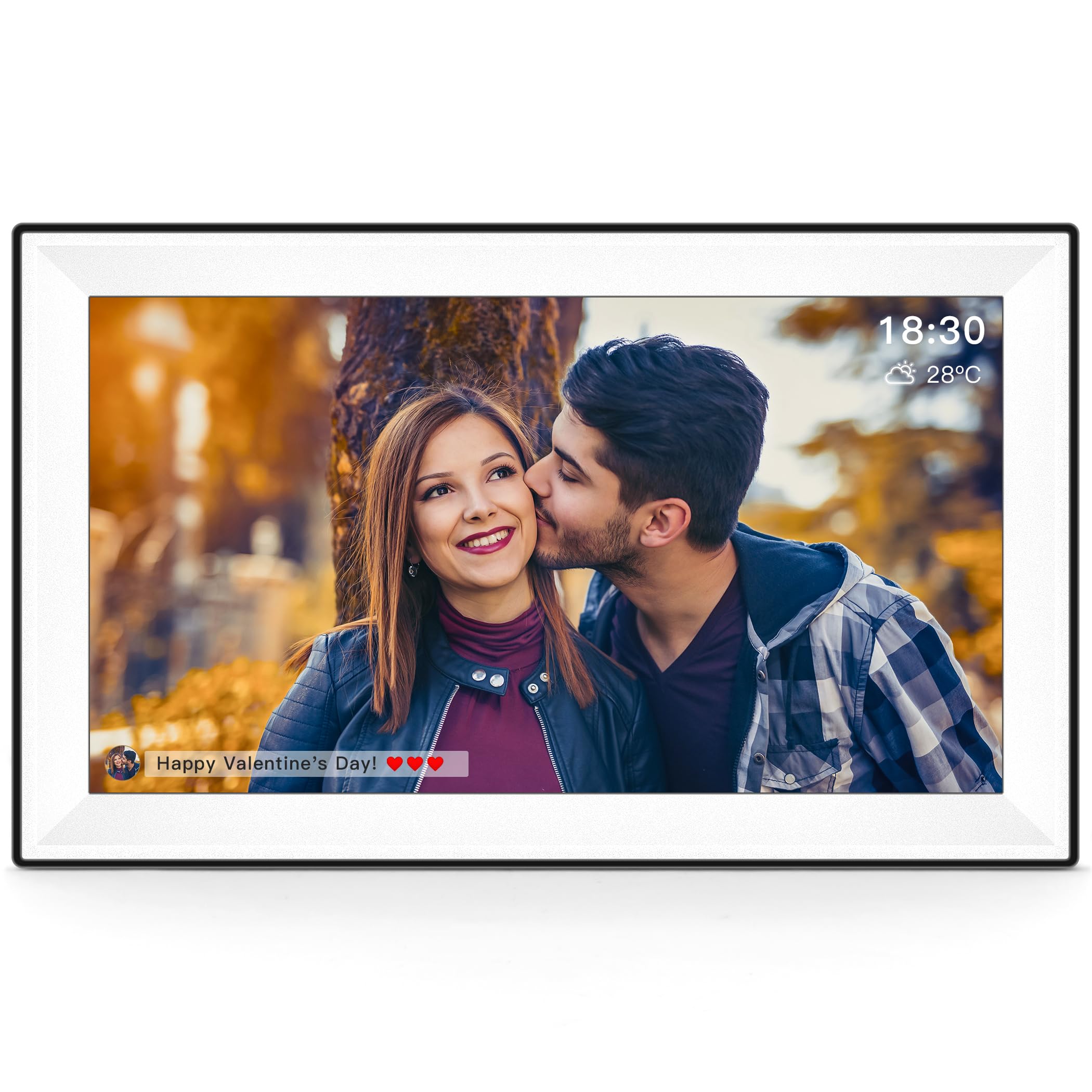 Caxtonz 15.6Inch Large Digital Picture Frame Wifi Smart Digital Photo Frame 1920*1080 Fhd Smart Electronic Picture Frame 32Gb St