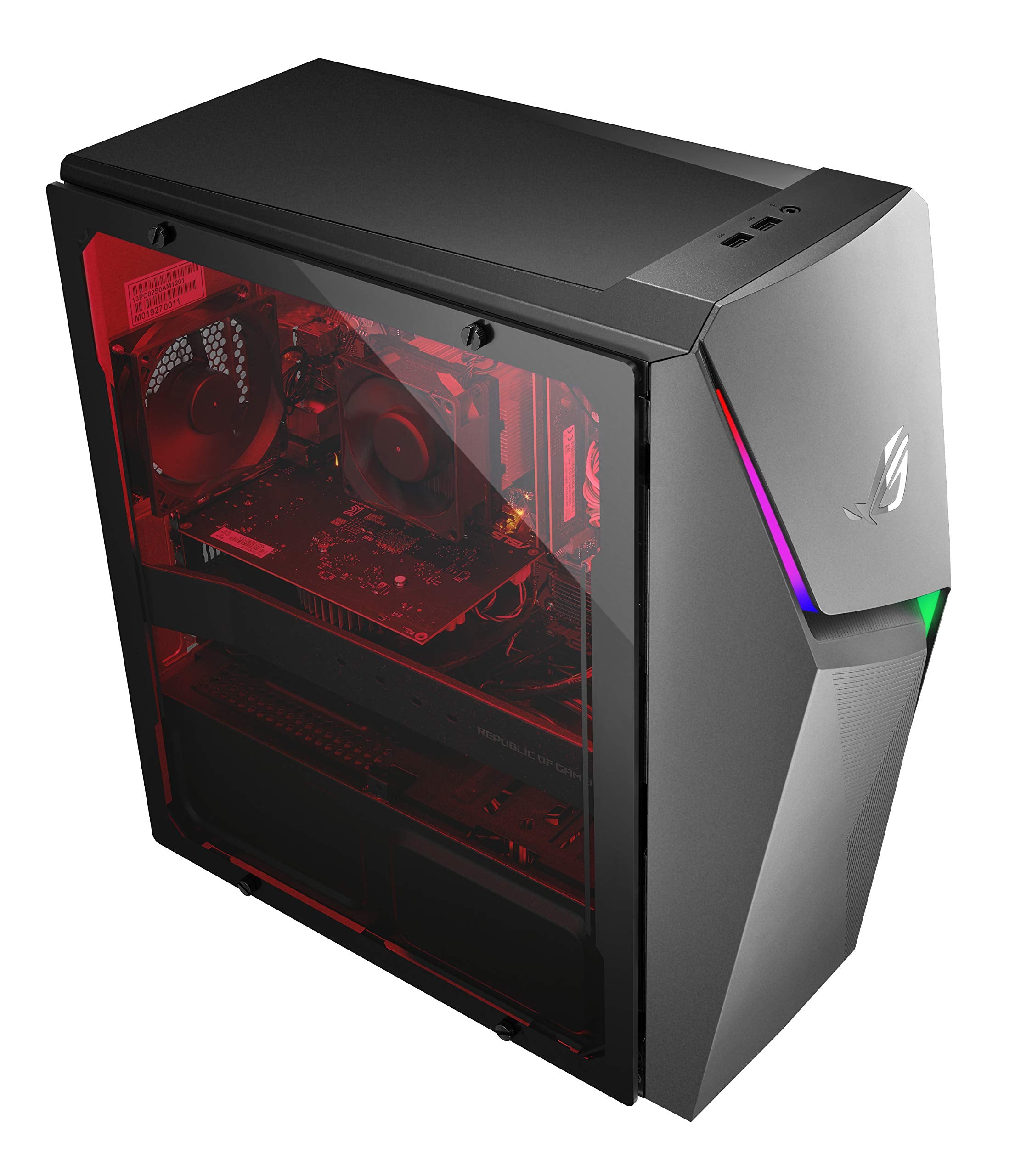 Rog Strix Gl10Dh Gaming Desktop Pc, Amd Ryzen 5 3400G, Geforce Gtx 1650, 8Gb Ddr4 Ram, 512Gb Pcie Ssd, Wi Fi 5, Windows 10 Home,