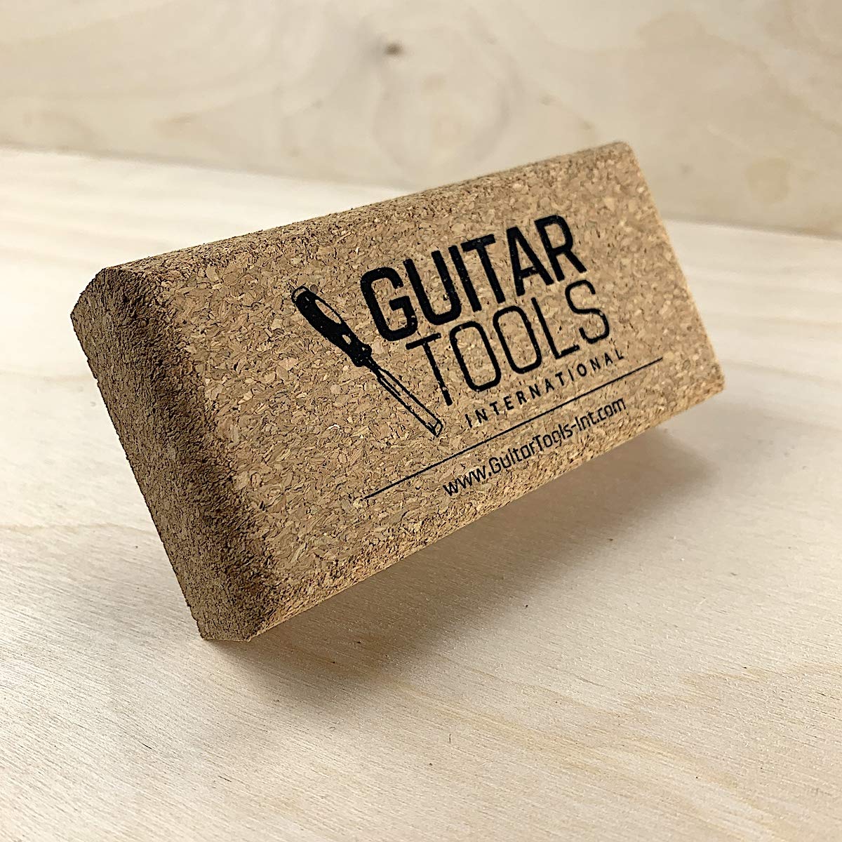 Guitar Tools International Flat Beveled Cork Sanding Block  Guitar Luthiers   Lcbs2