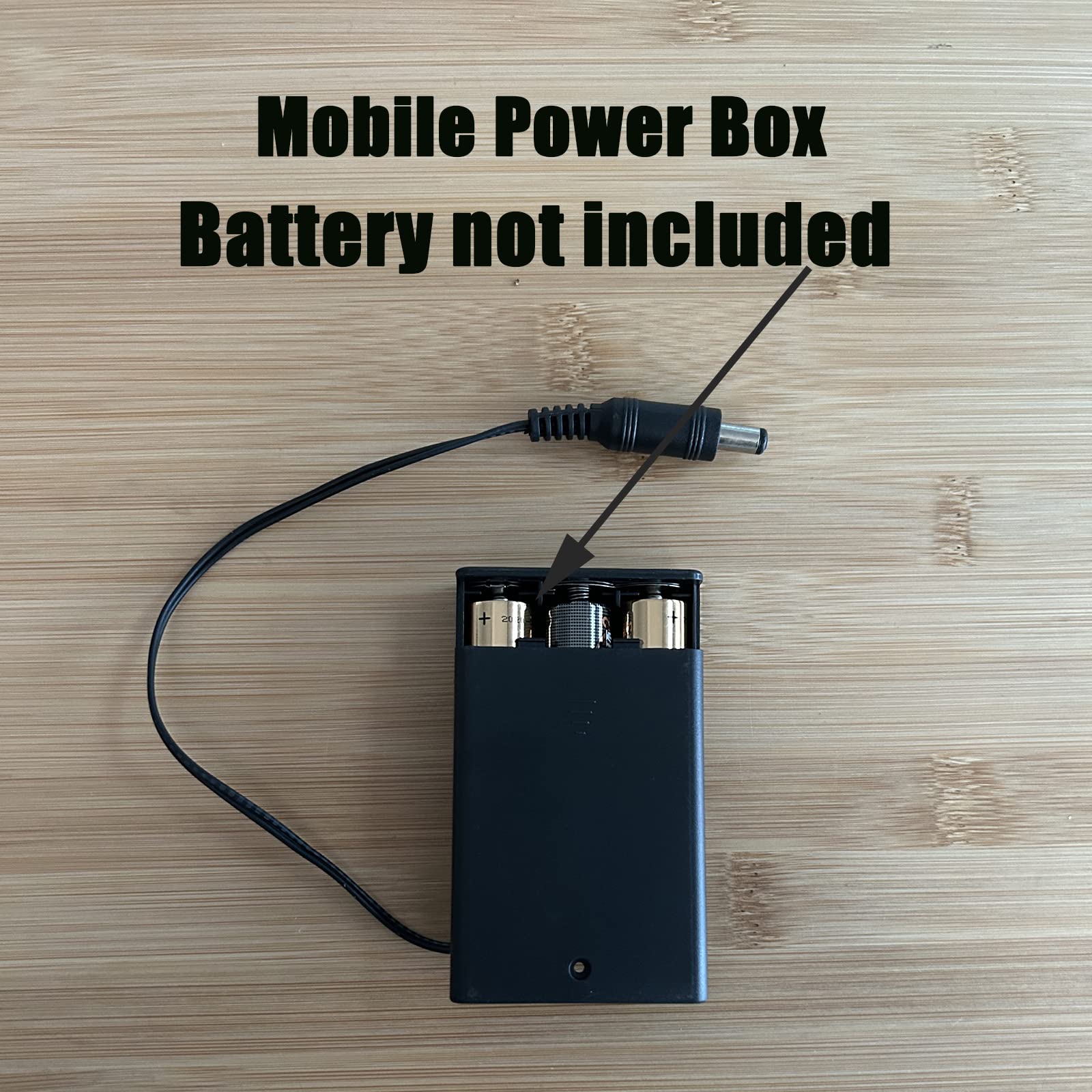 Industrial Dc Socket Laser Module Dc Battery Holder Box Removable Battery Holder Box Can Be Connected To A Power Supply (Excludi
