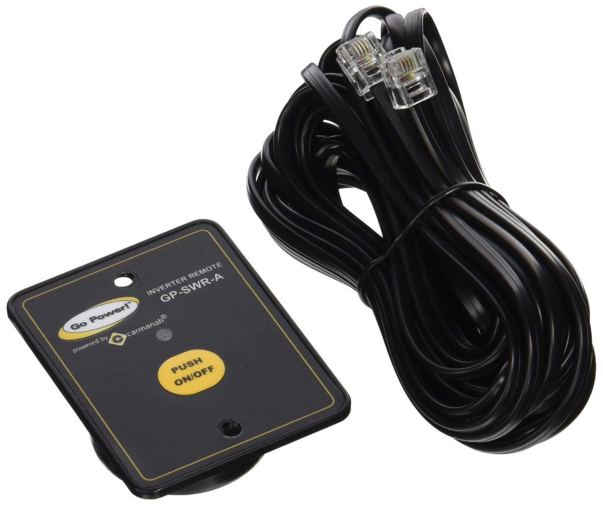 Go Power! Gp Swr A Pure Sine Wave Inverter Remote , Black – Electroeshop