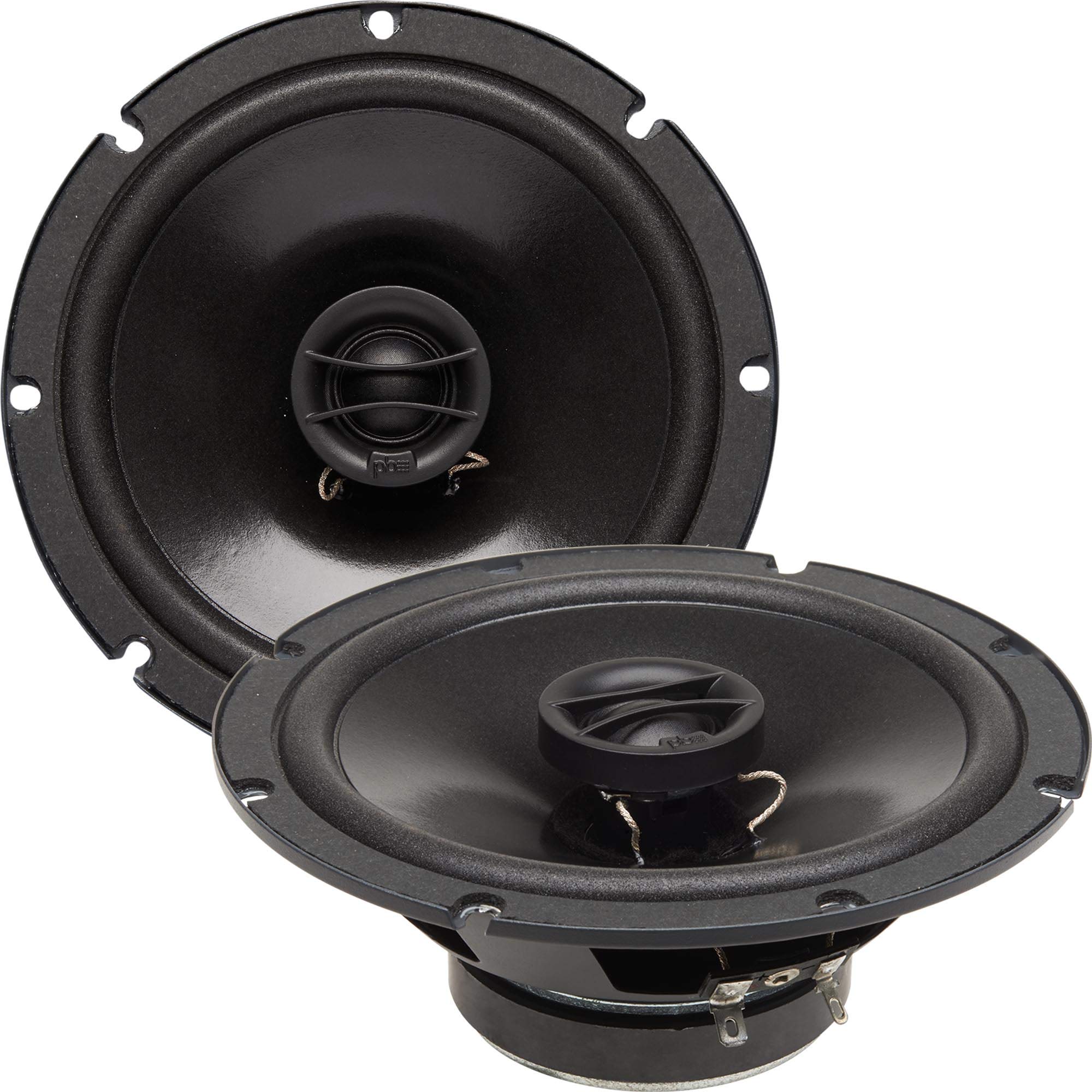 Powerbass S-6502 6.5 Coaxial OEM Speakers, Set of 2 (S6502)