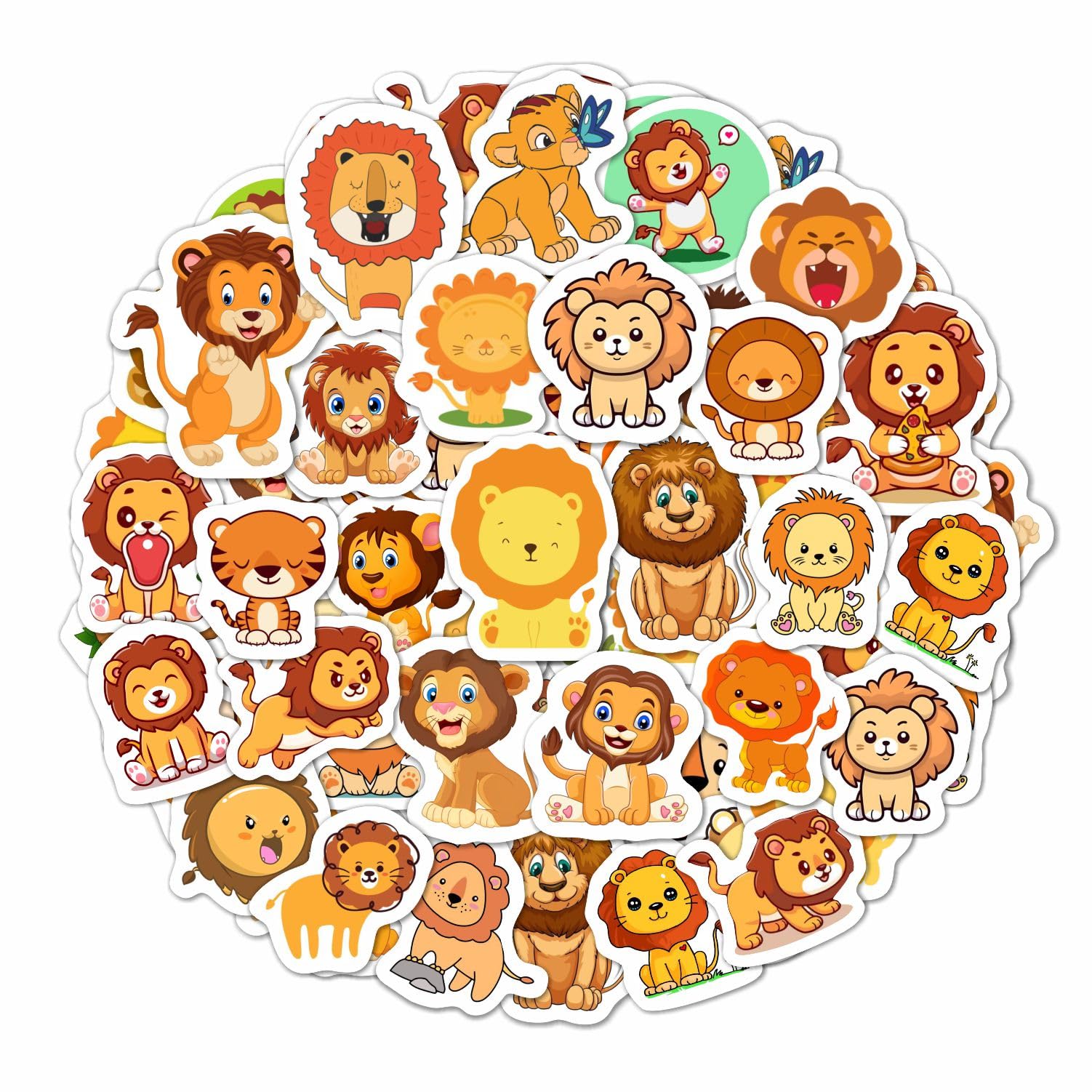 Lion Stickers   Lion Gifts, Lion Birthday Party Decorations, Lions Party Supplies, Lion S, Lion Decor For Party