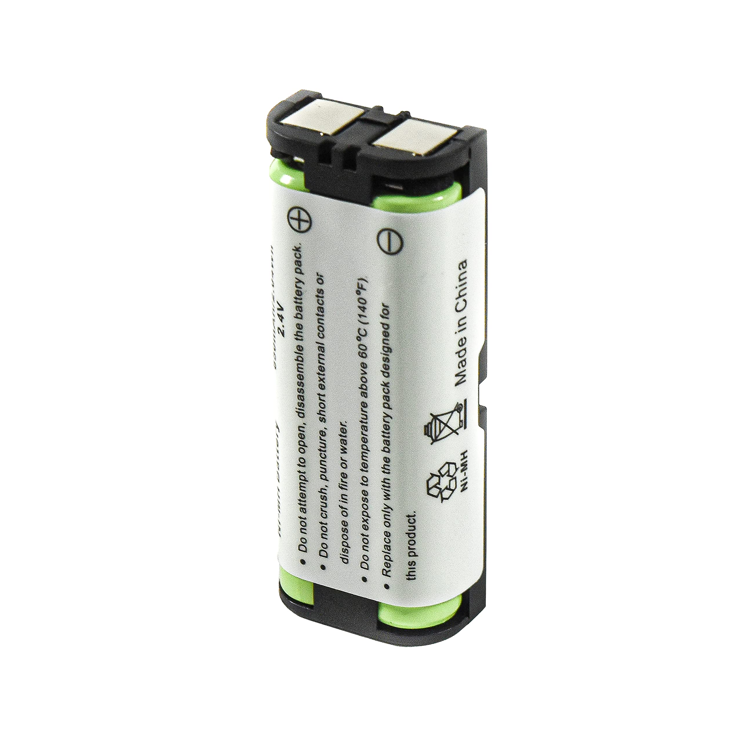 Hqrp Phone Battery Compatible With Panasonic Hhr P105 Kx 242 Kx 2420 Kx Tg2420B Kx Tg2420W Kx Tg2421W Kx Tg2422W Kx Tg2432Pk Kx
