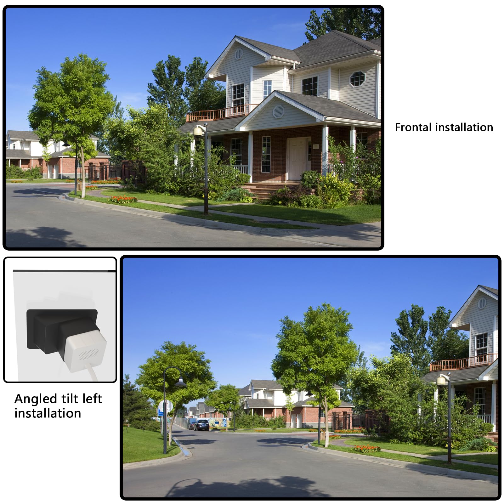 Teccle Angled Window Mount For Wyze Cam Og, 20 Degrees Tilt, Through Windows Use Cam Og Security Camera