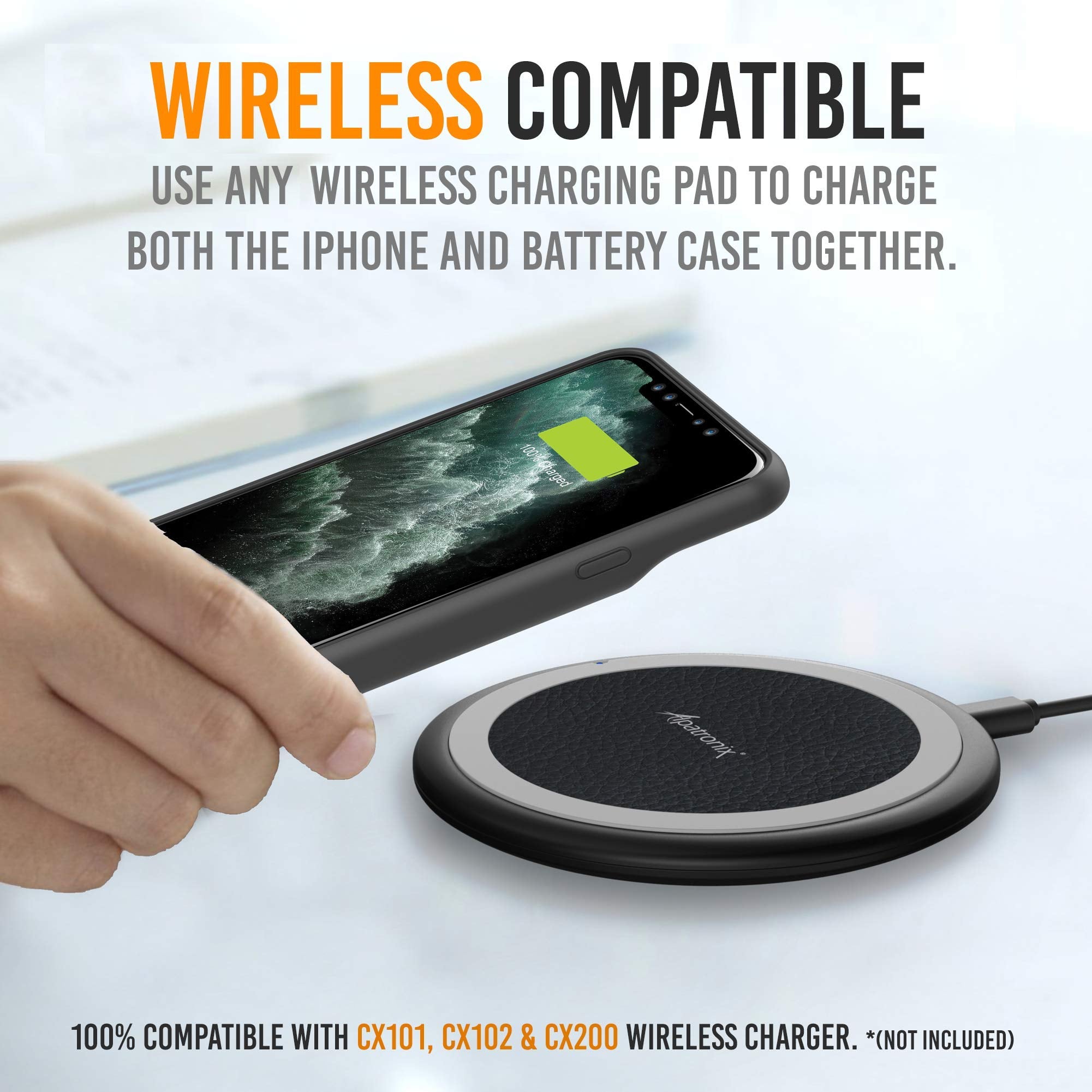 Alpatronix Battery Case For Iphone 11 And Iphone Xr Battery Case, Bx11 5500Mah Slim Portable Protective Extended Charger Cover W