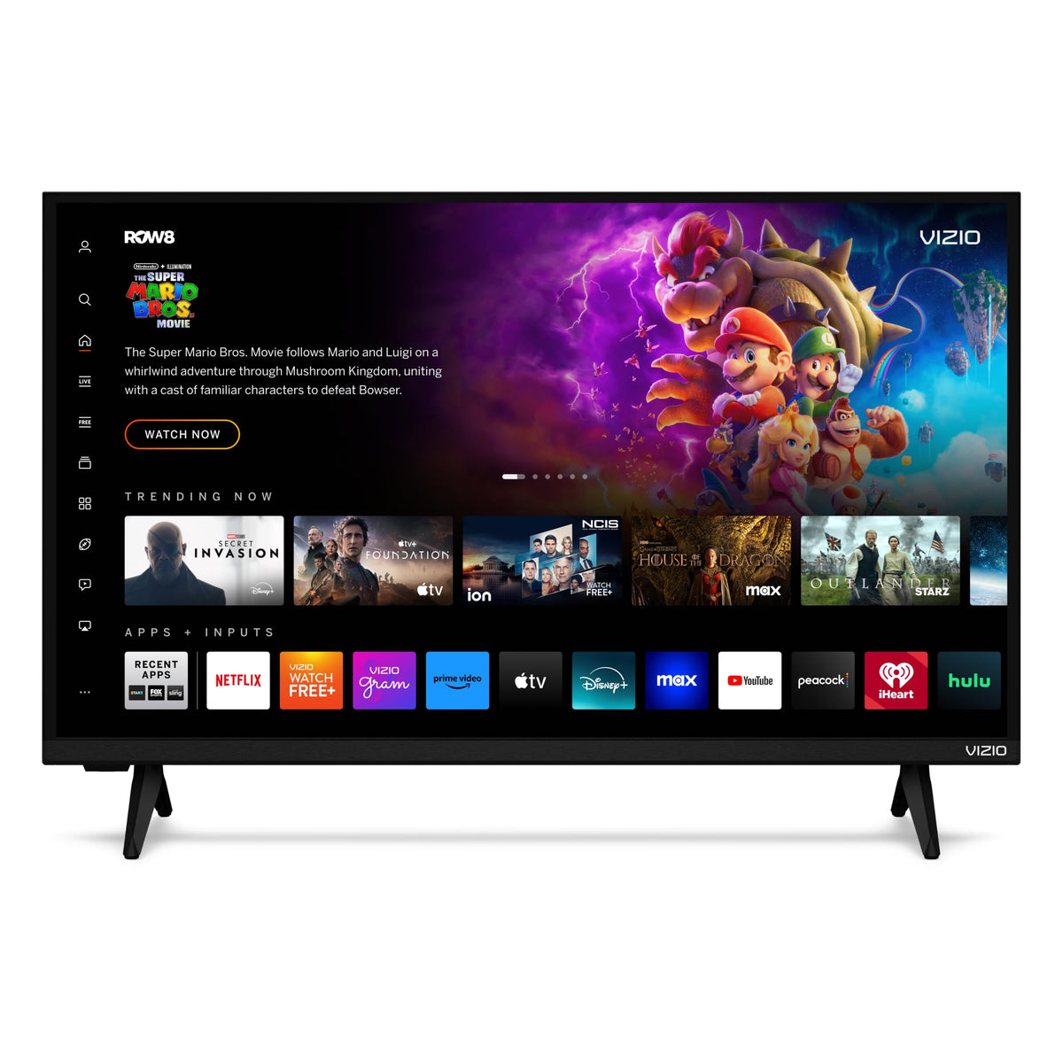 Vizio 32 Inch Hd Smart Tv 720P Led W/Alexa Compatibility, Google Cast Built In, Bluetooth Headphone Capable (Vhd32M 08, New)