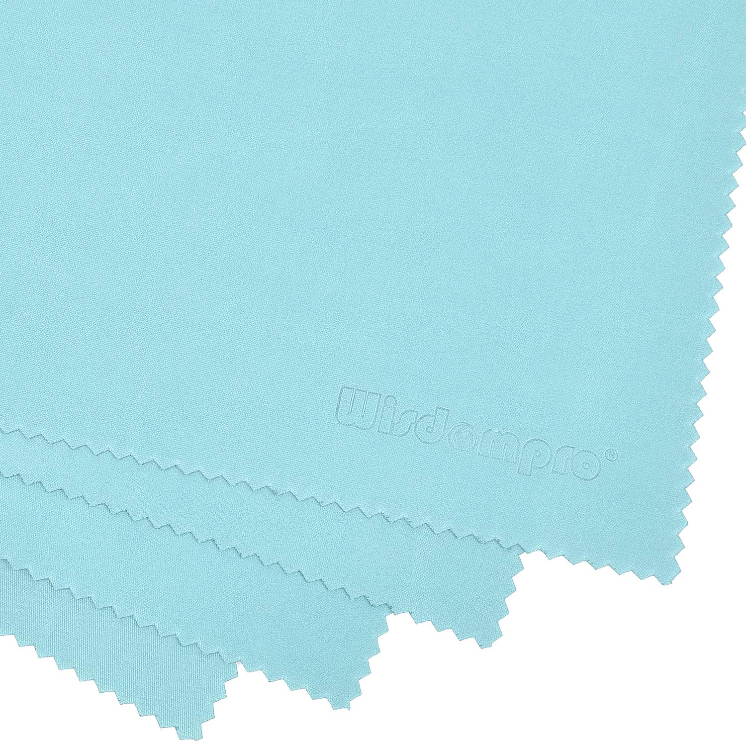 Wisdompro Extra Large 4 Pack Microfiber Cleaning Cloth For Laptop, Lcd Tv, Computer Screen, Monitor, Tablet, Camera Lens, Glass,