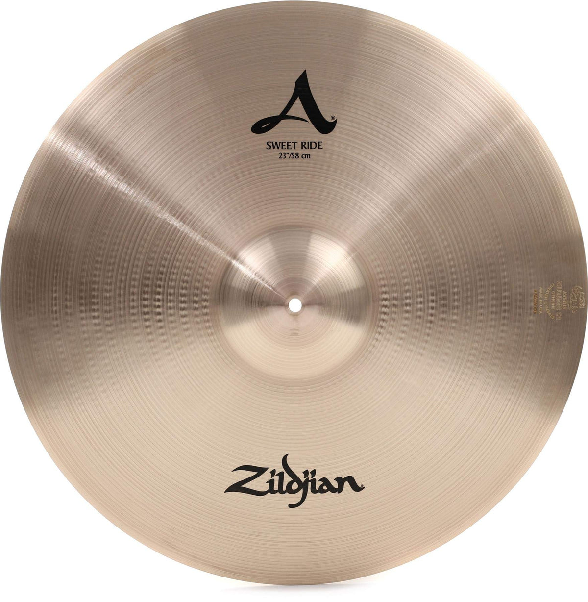 Zildjian A Series Sweet Ride Cymbal   23 Inches
