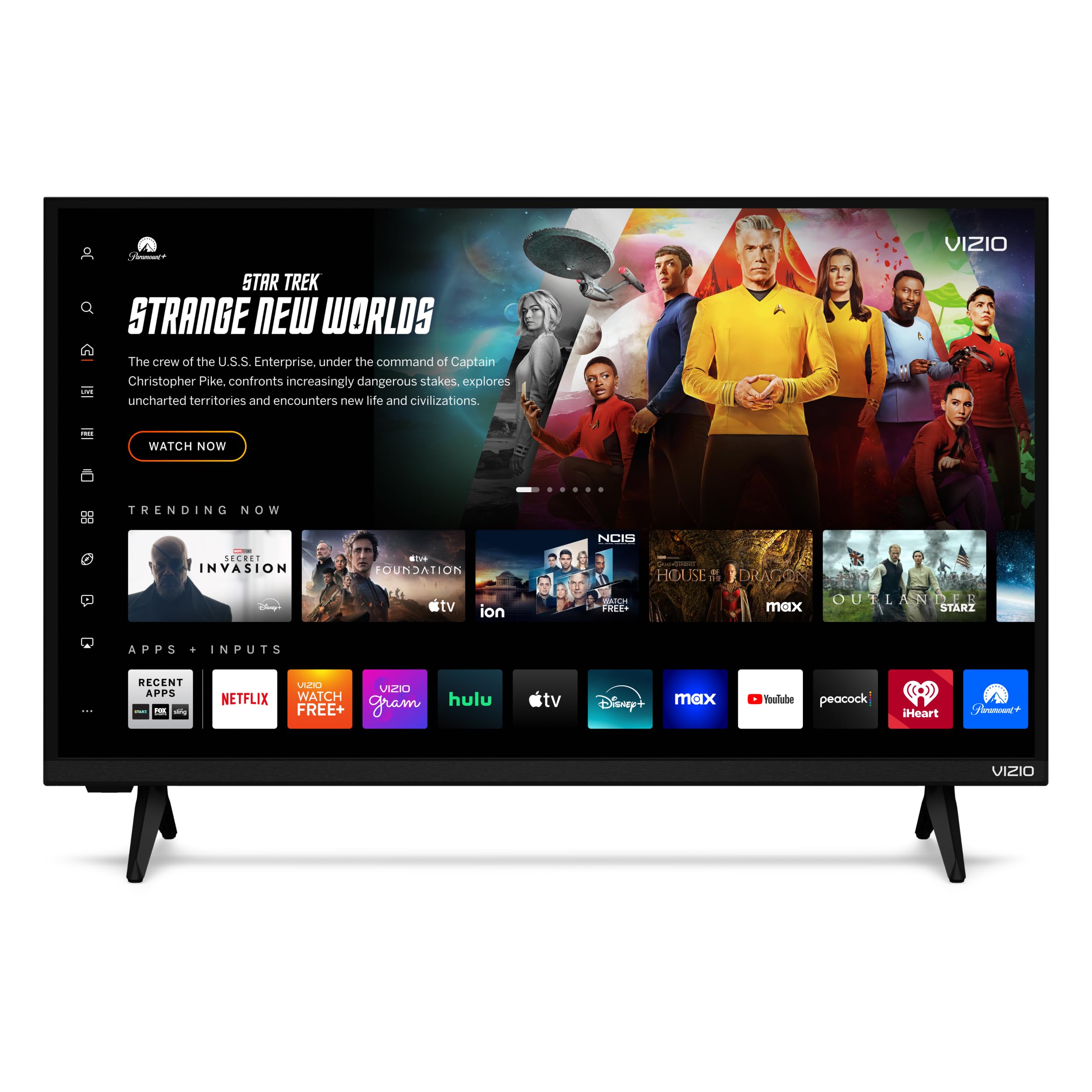 Vizio 32 Inch Full Hd 1080P Smart Tv With Dts Virtual: X, Alexa Compatibility, Google Cast Built In, Bluetooth Headphone Capable