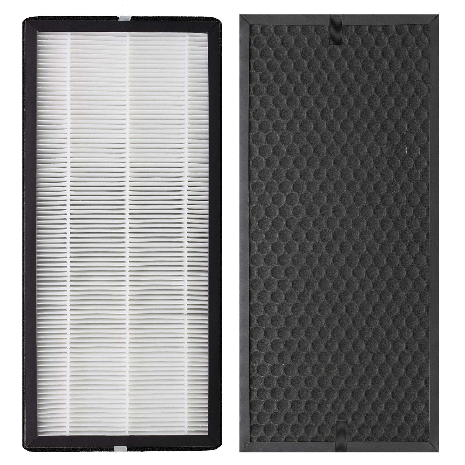 Xd6065 Activated Carbon & Xd6075 True Hepa Replacement Filter, Compatible With Rowenta Pu4020 Intense Pure Air Purifiers, 1 Carb