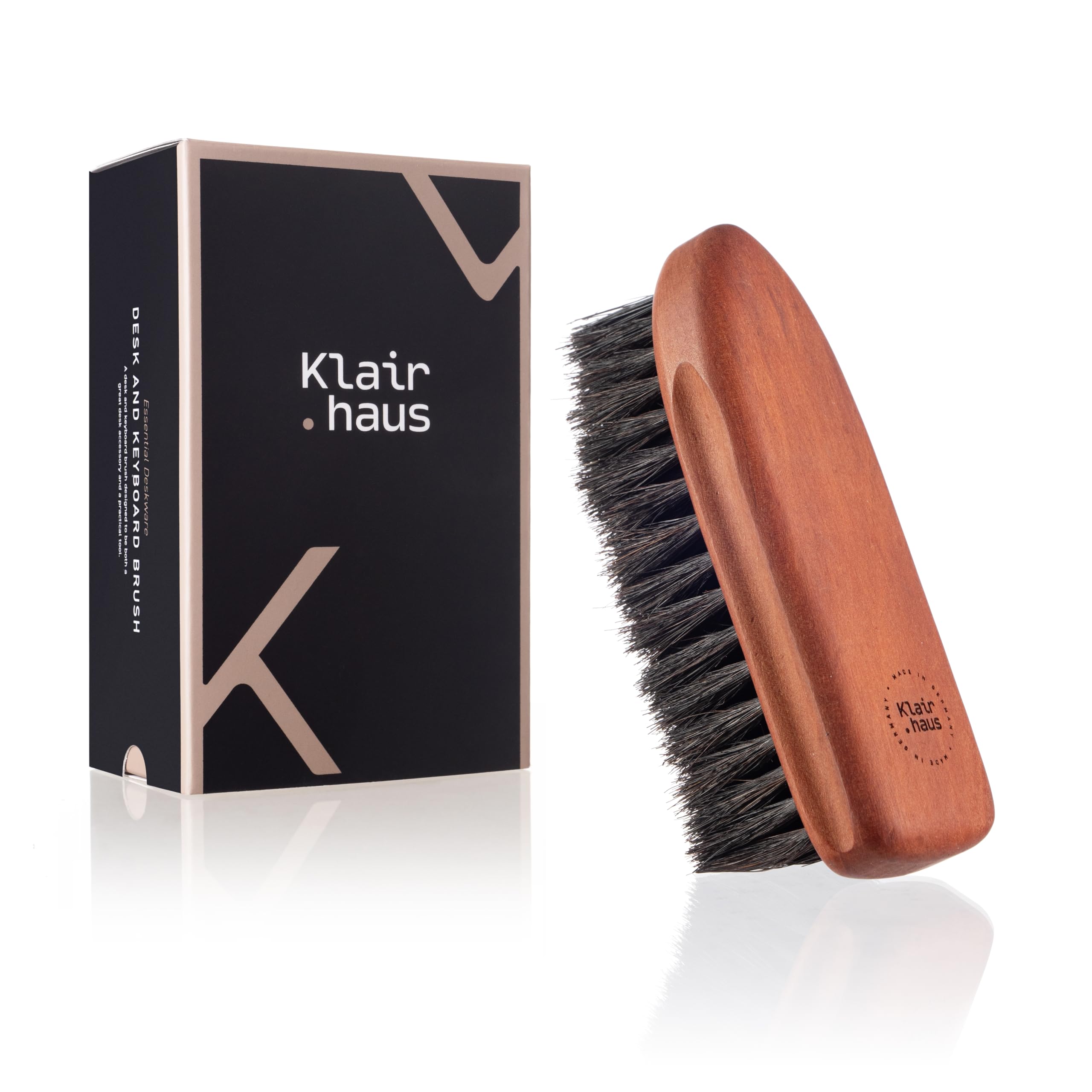 Klairhaus   Keyboard Cleaner & Desk Brush   Multi Use Designer Brush & Screen Cleaner For Computers, Laptops   Dust And Dirt Rem