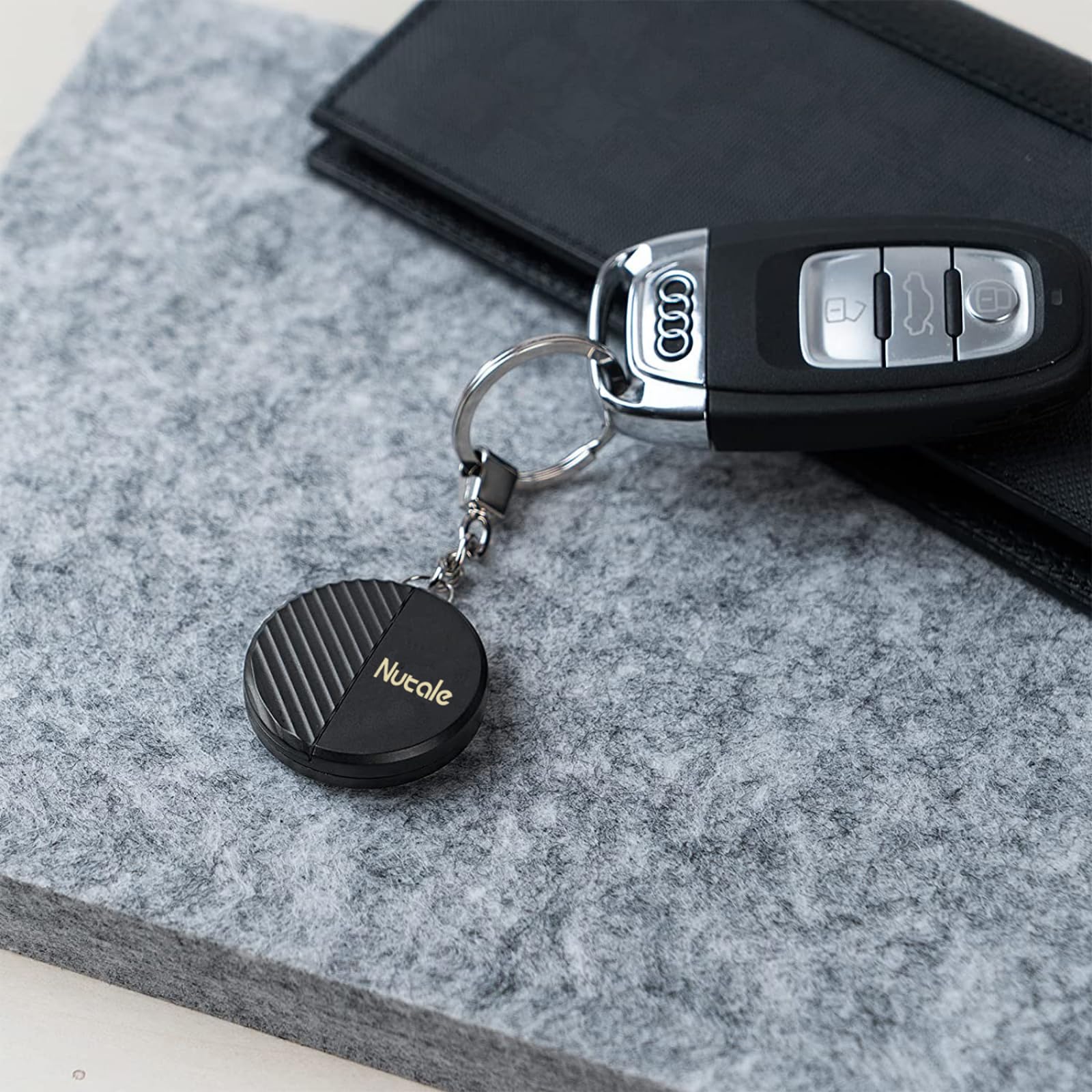 Nutale Mate Key Finder, Bluetooth Tracker Item Locator With Key Chain For Keys Pet Wallets Or Backpacks And Tablets, Batteries I