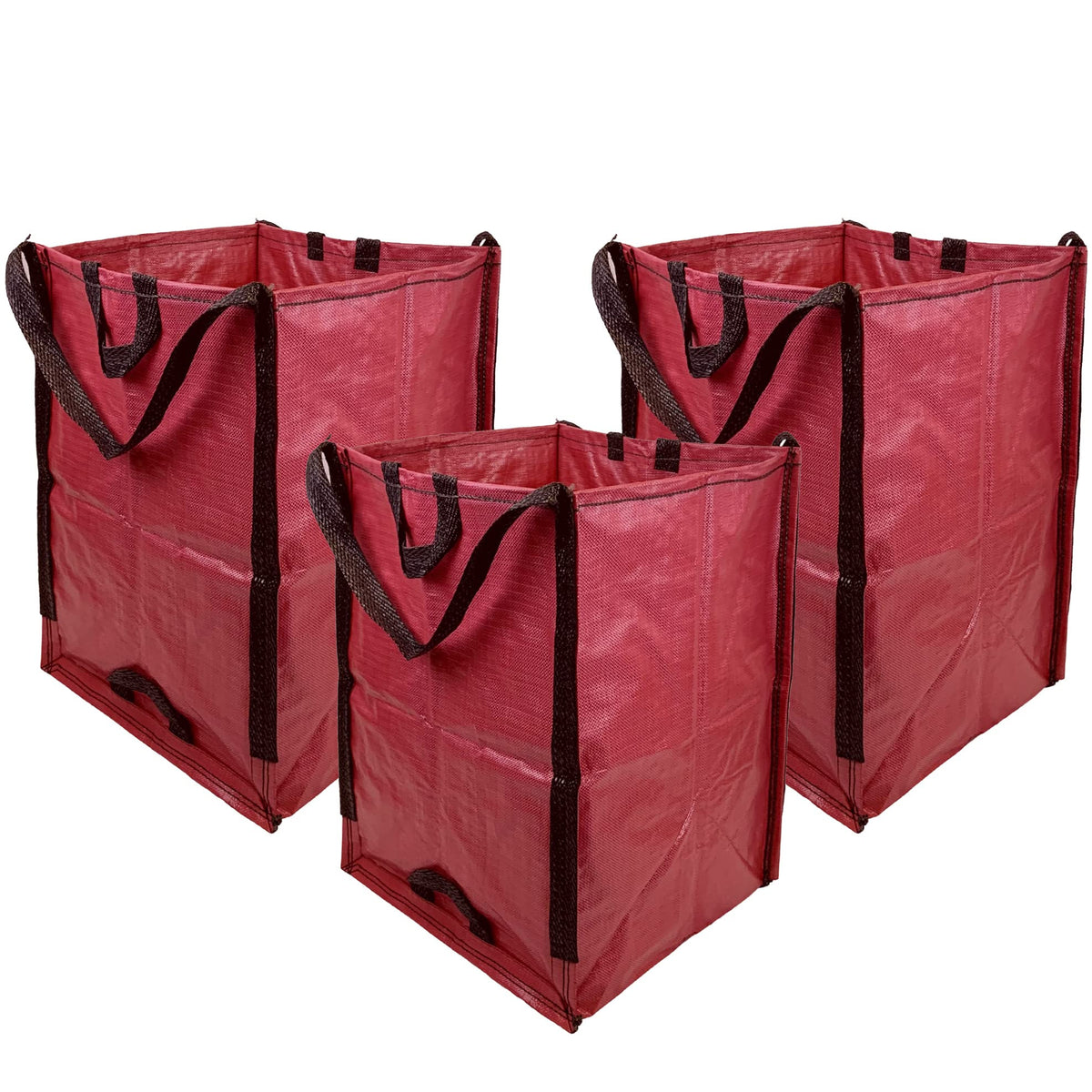 Durasack Heavy Duty Home And Yard Waste Bag 48 Gallon Woven Polypropylene, Reusable Lawn And Leaf Garden Bag With Reinforced Car