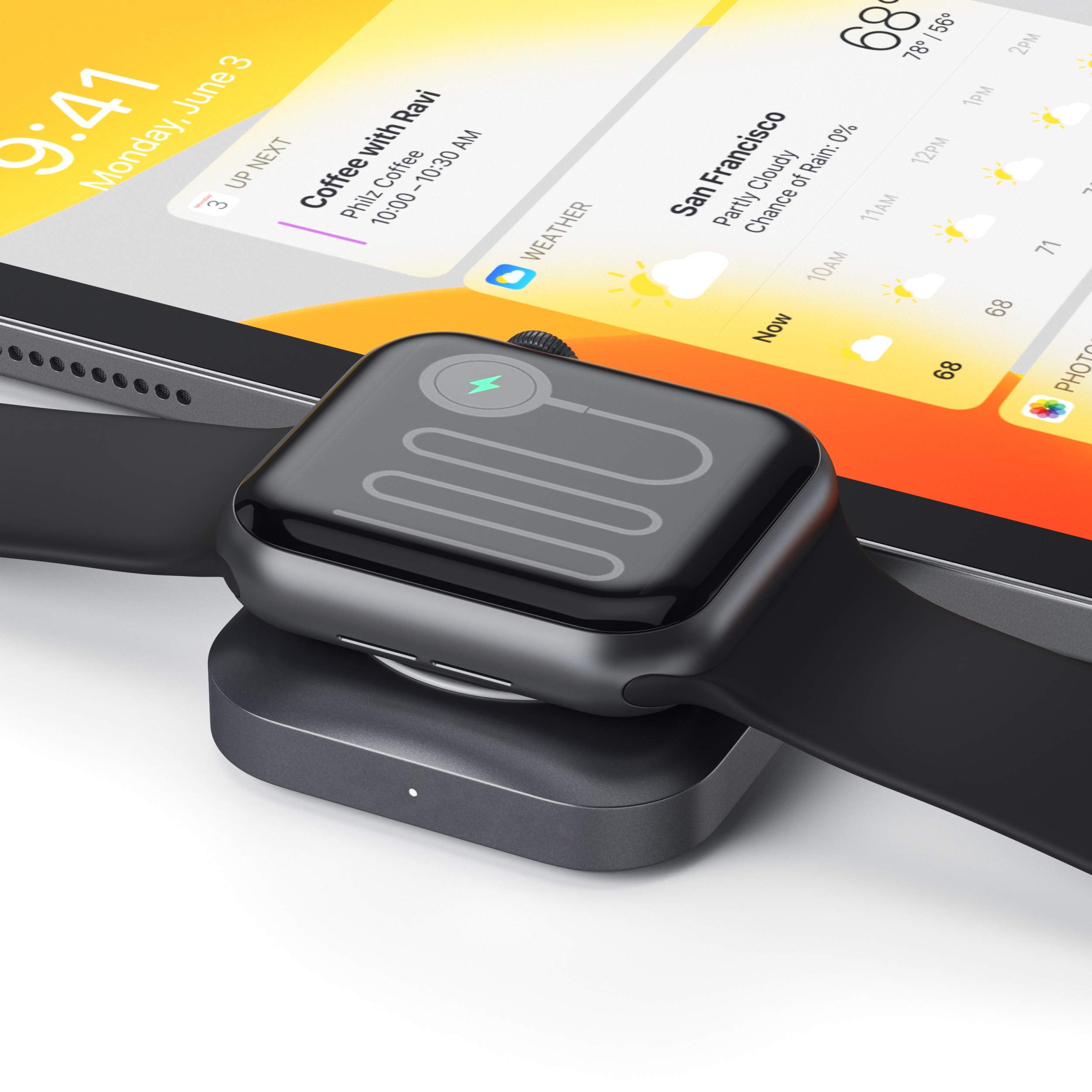 Satechi Apple Watch Charger Usb C [Mfi Certified] Portable Watch Charger   Compatible With Apple Watch Ultra And Series 9/8/7/6/