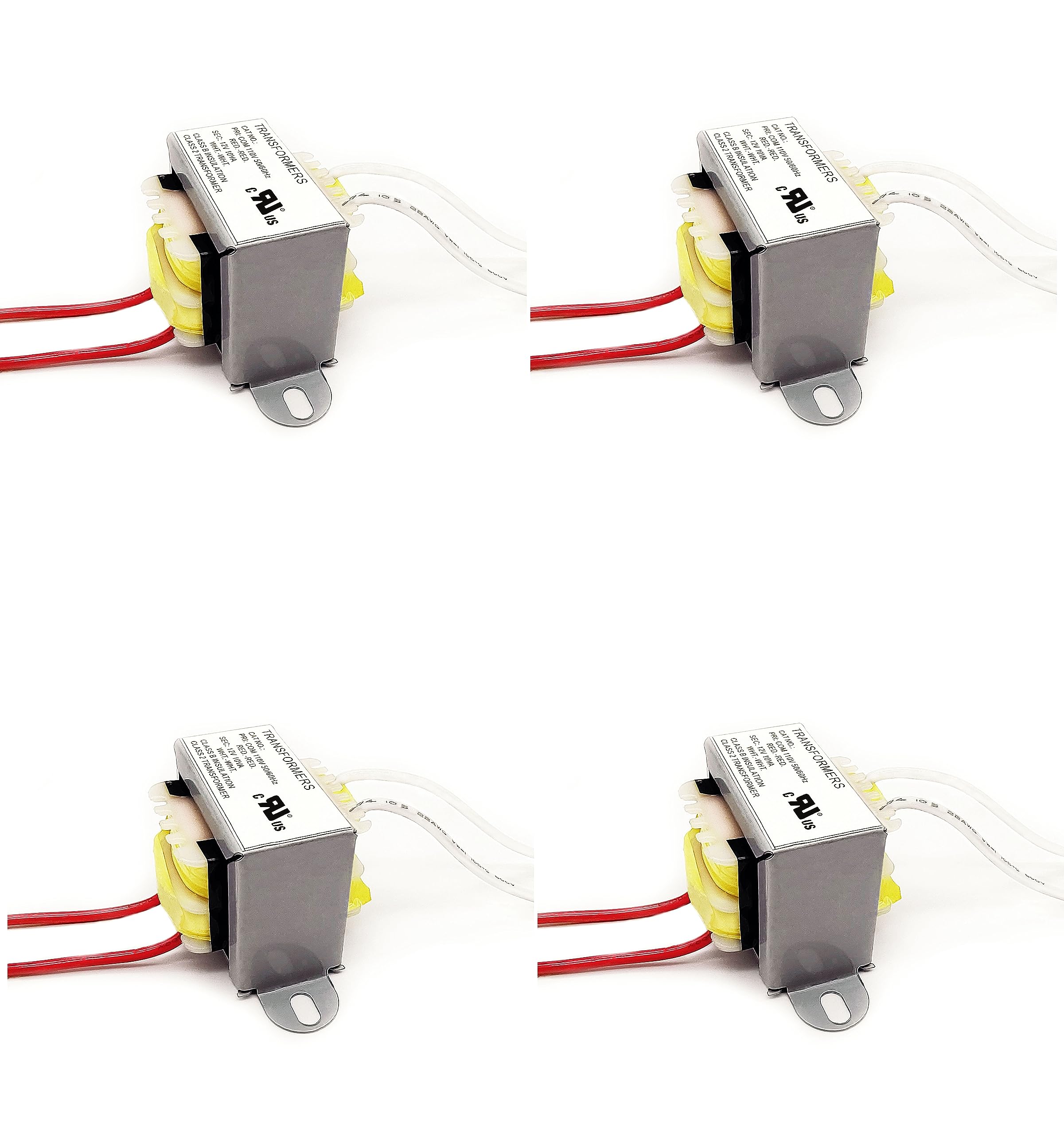 Nvmidtc Ac/Ac Power Transformer Input 110V 50/60Hz Output Ac 12V 10Va Single Phase Transformer Step Down Transformer 110V To 12V
