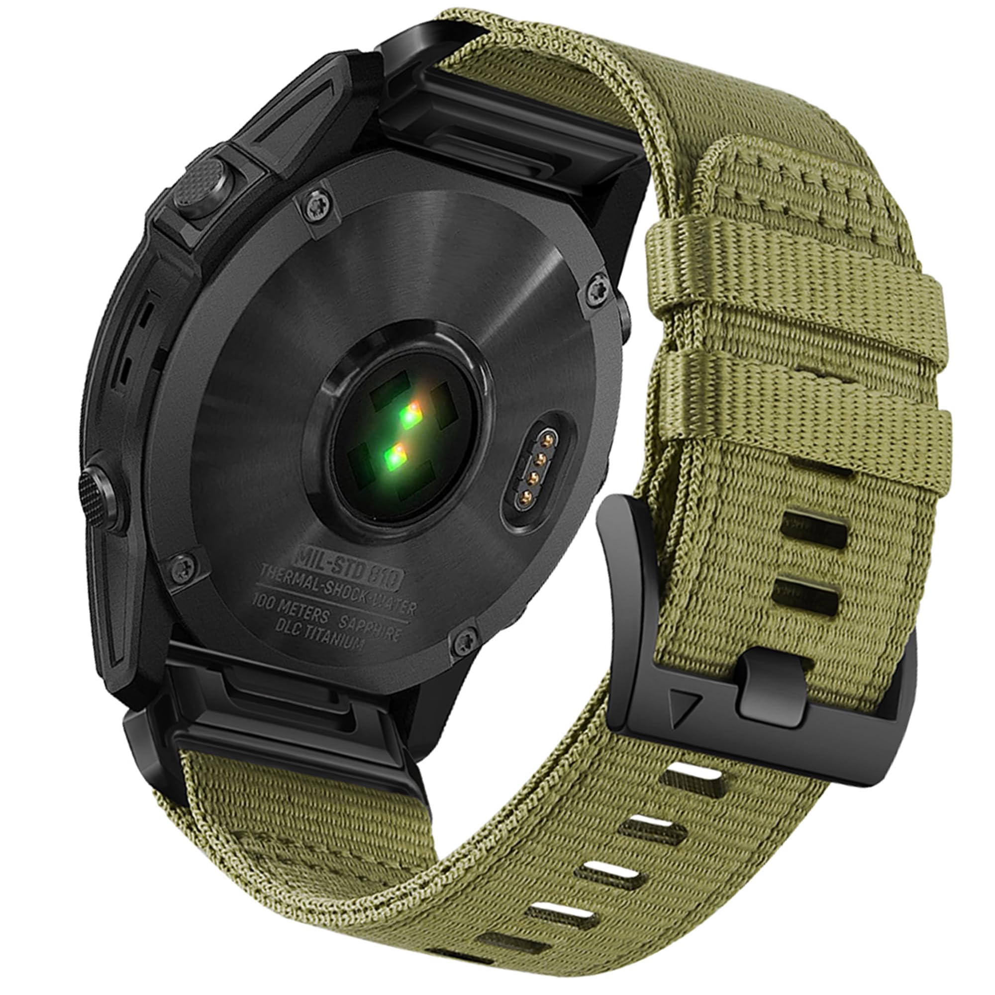 Zeit Diktator 22Mm Quickfit Watch Bands Compatible With Garmin Fenix 8 47Mm/E 47Mm/7X Pro/7/6 Pro/5 Plus/Forerunner 965 955 945