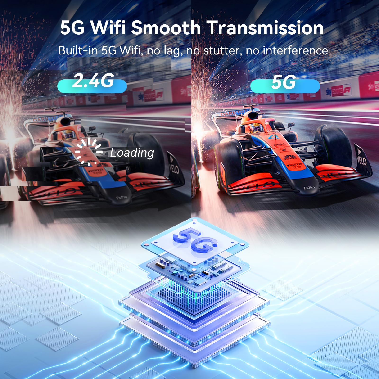 Wireless Usb C Transmitter And Hdmi Receiver, 2.4G/5G Wireless Usb-C To Hdmi Extender 98Ft/30M,1080P Wireless Display Adapter St