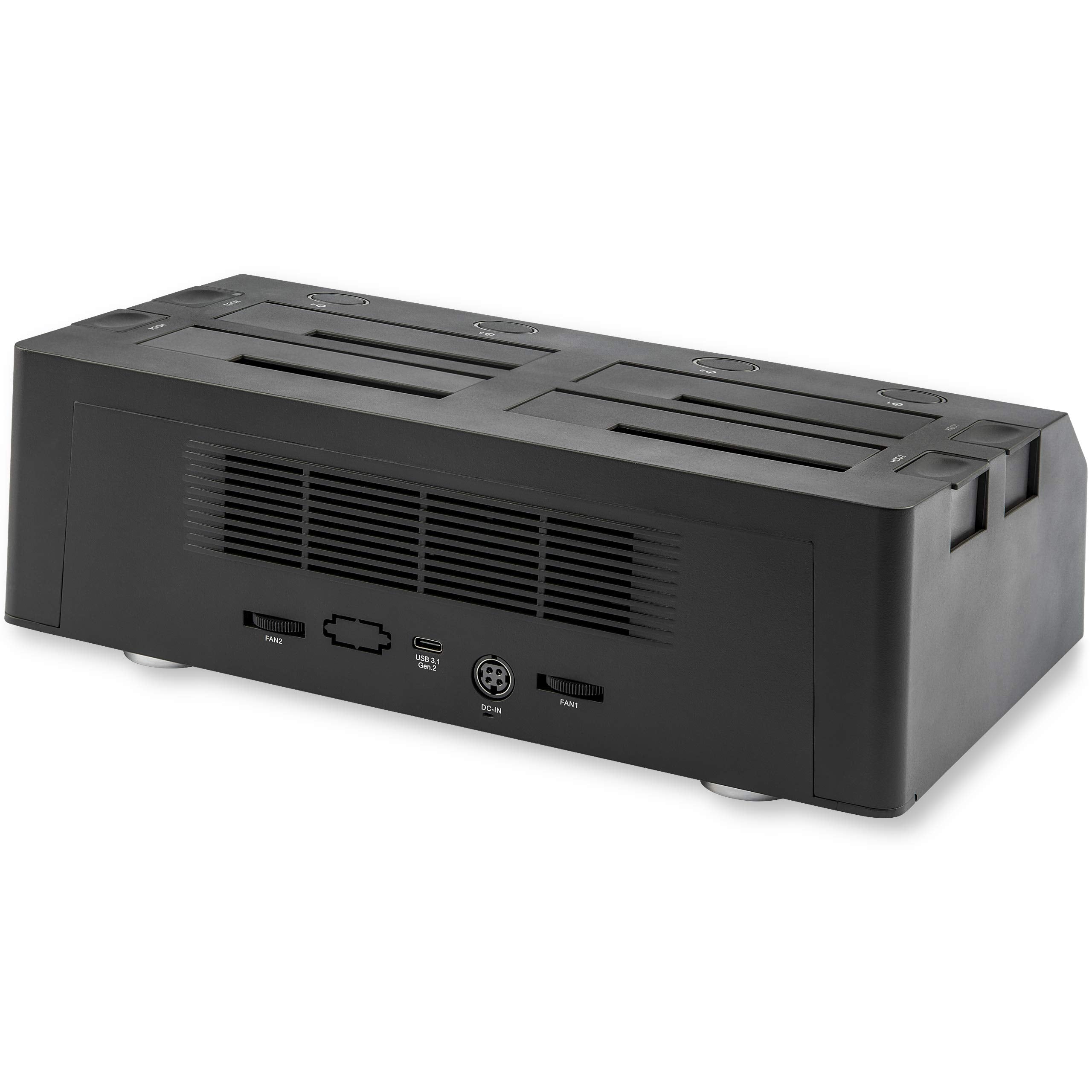 Startech.Com 4 Bay Sata Ssd/Hdd Docking Station   External Usb 3.1 (10Gbps) Sata Ss/Hdd Dock For 2.5   /3.5'' Ssds/Hdds (Sdock4U